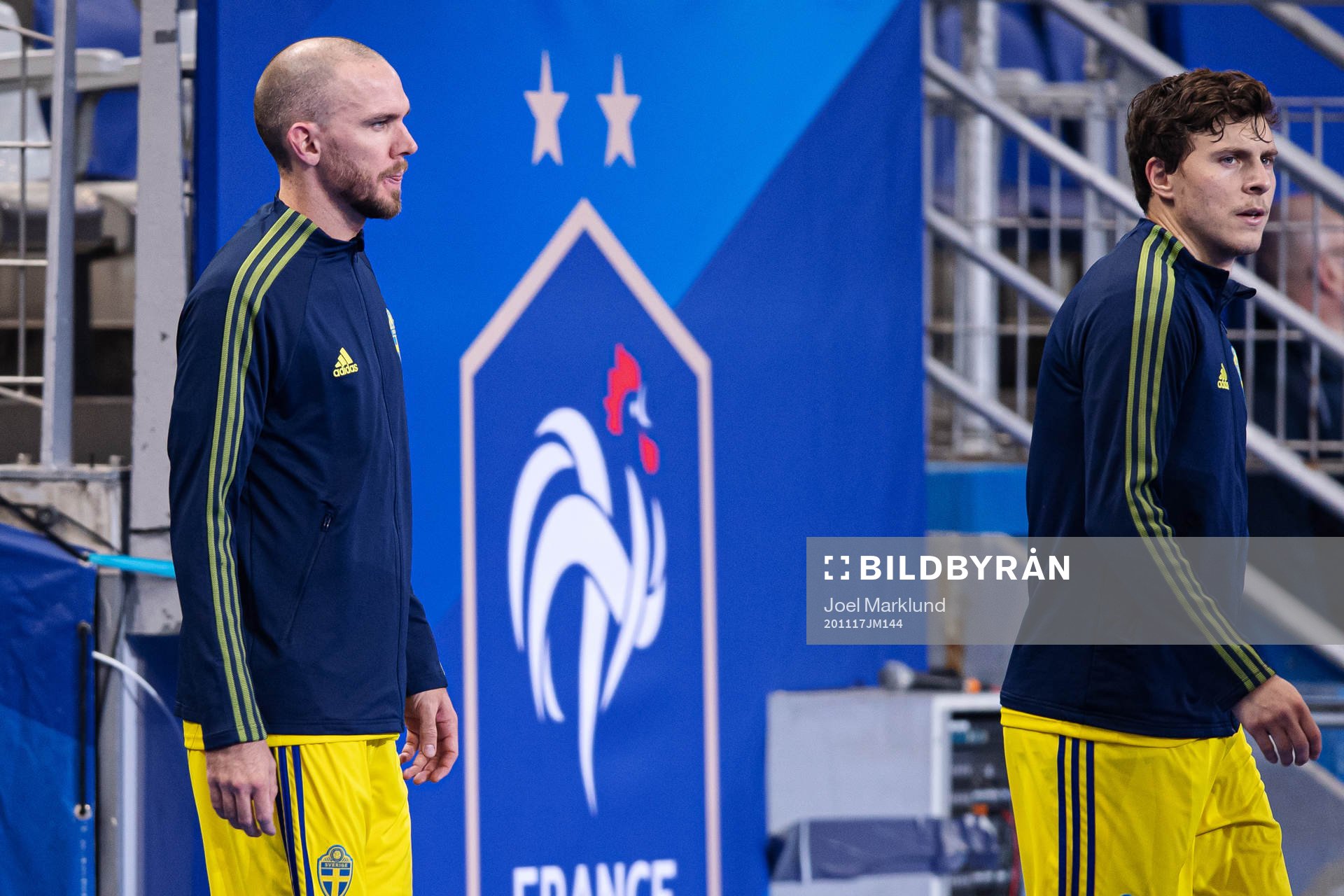 Marcus Danielson and Victor Nilsson Lindelöf of Sweden
