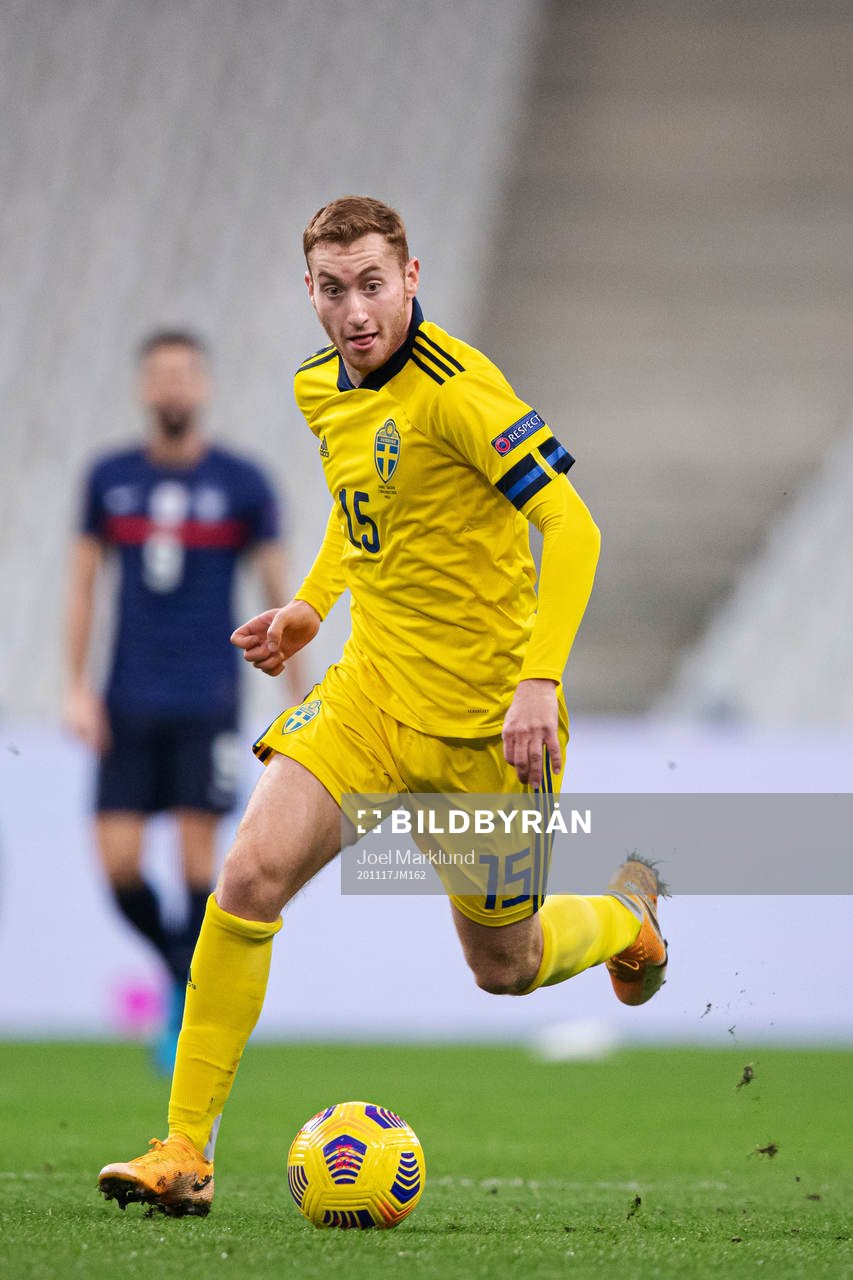 Dejan Kulusevski of Sweden