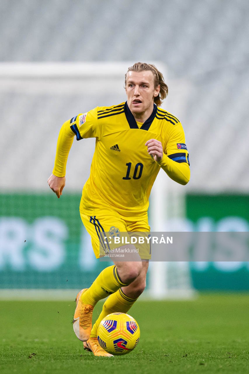 Emil Forsberg of Sweden