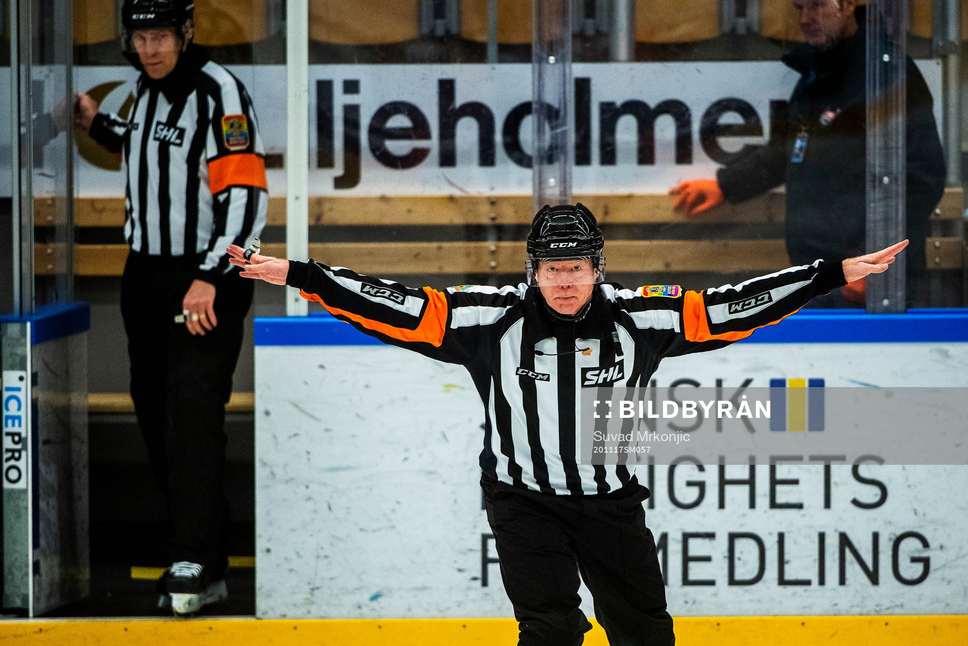 Domare Pehr Claesson dömer bort ett mål