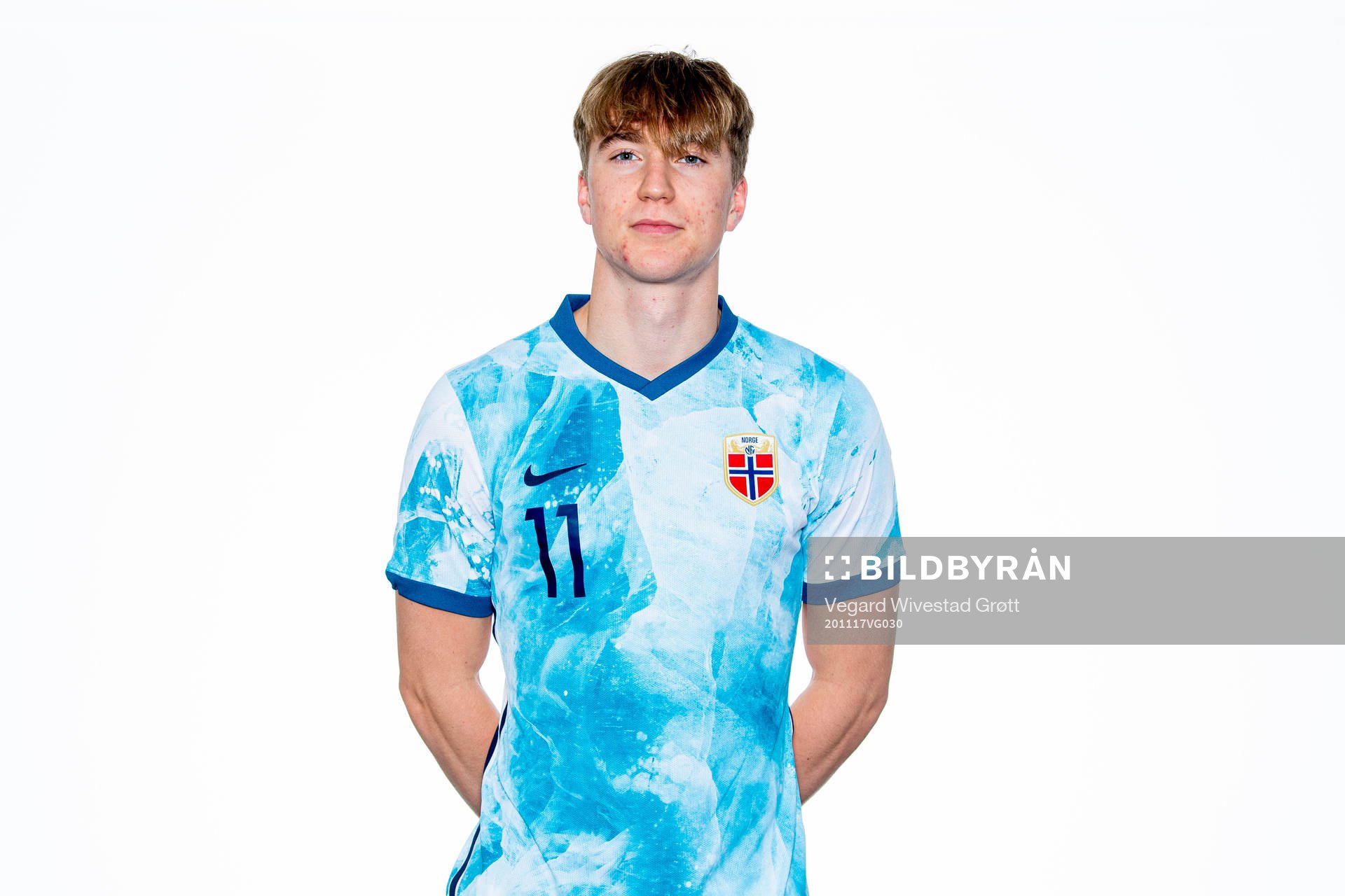 Kristian Thorstvedt of the Norwegian national football team