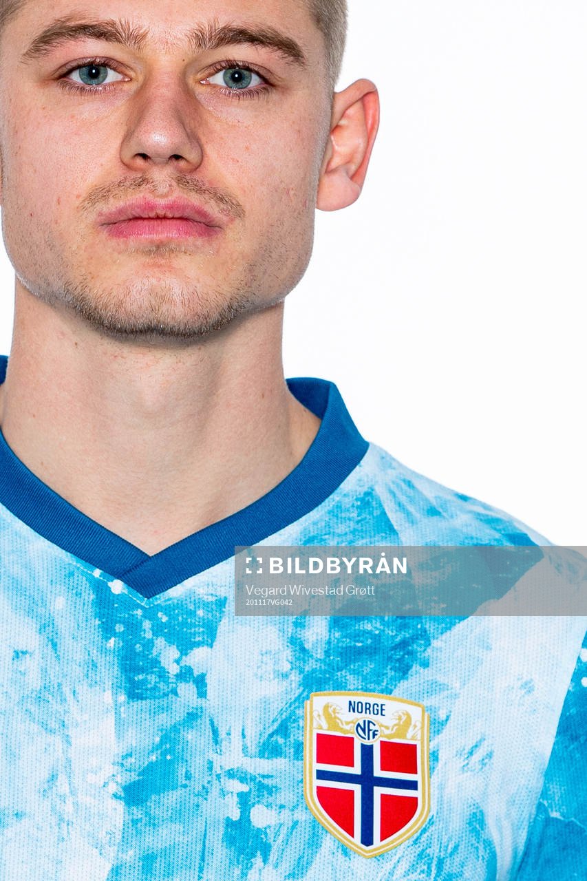 Julian Ryerson of the Norwegian national football team