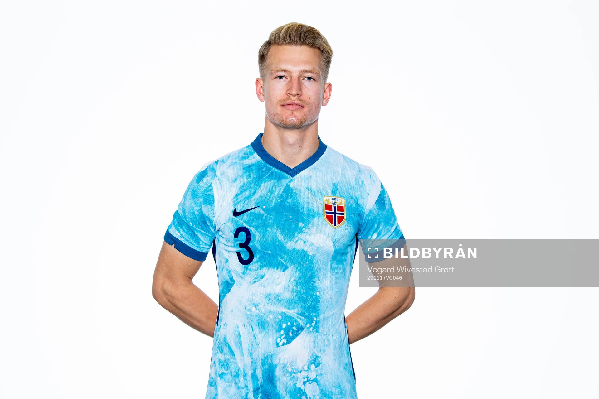 Andreas Hanche-Olsen of the Norwegian national football