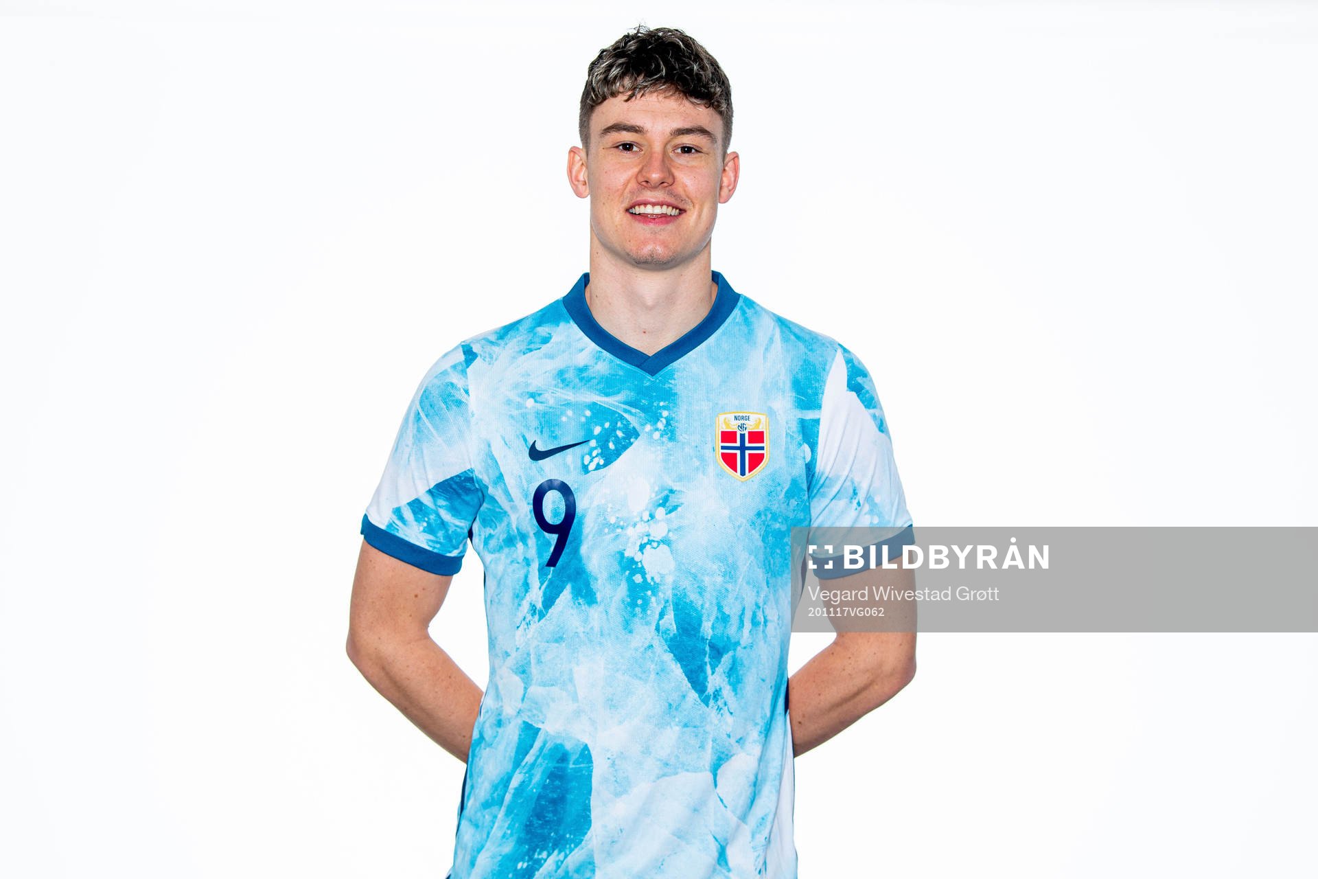 Jørgen Strand Larsen of the Norwegian national football