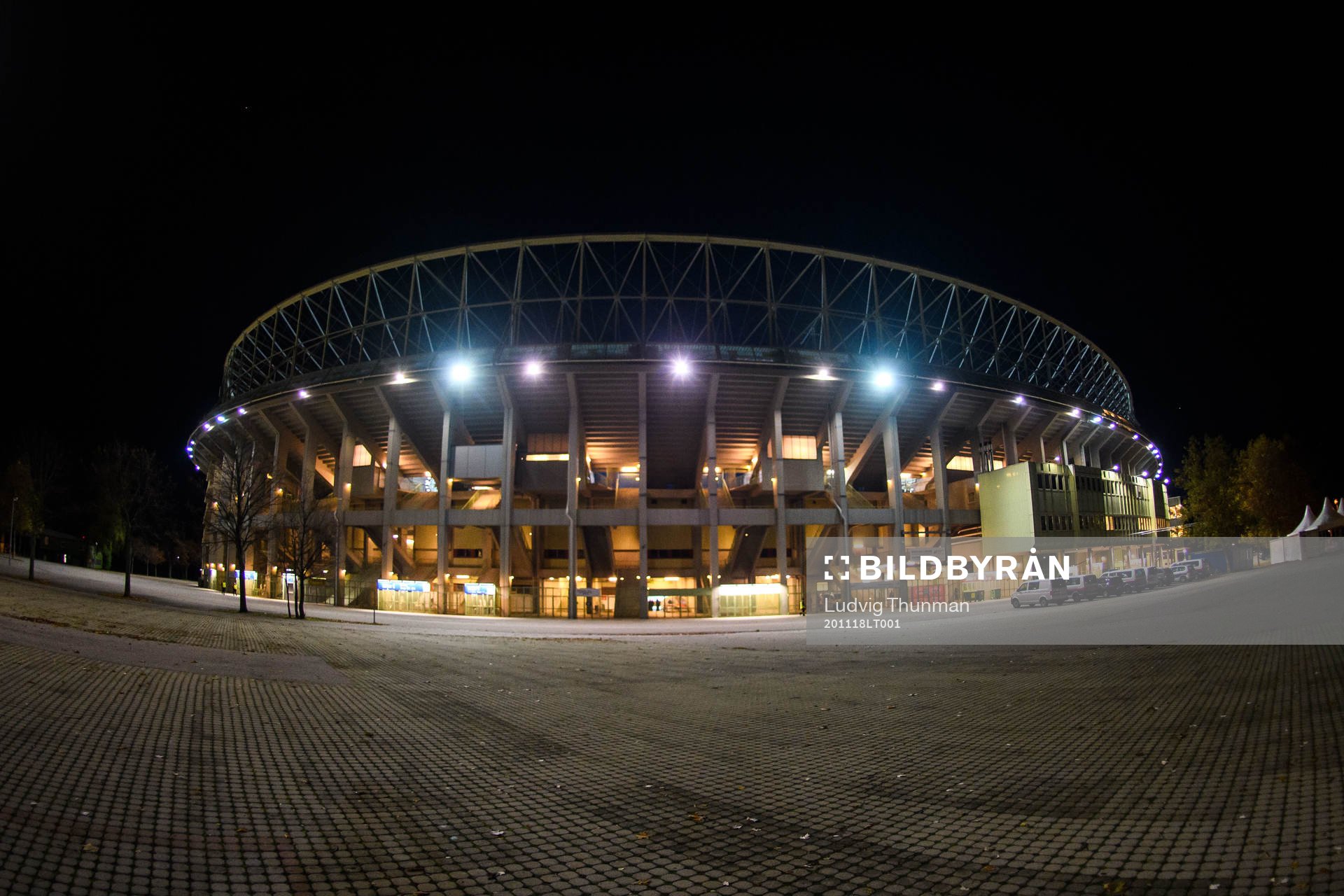 General exterior view of Ernst Happel Stadion