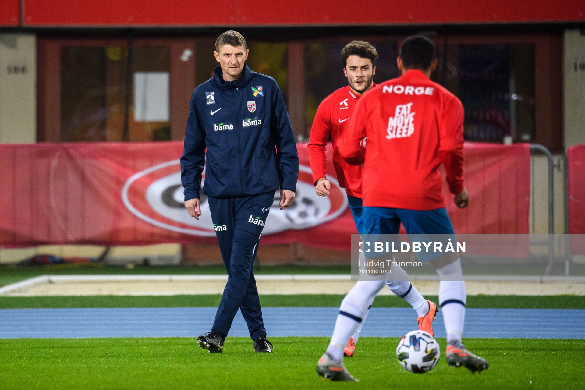Tore André Flo, assistant coach of Norway