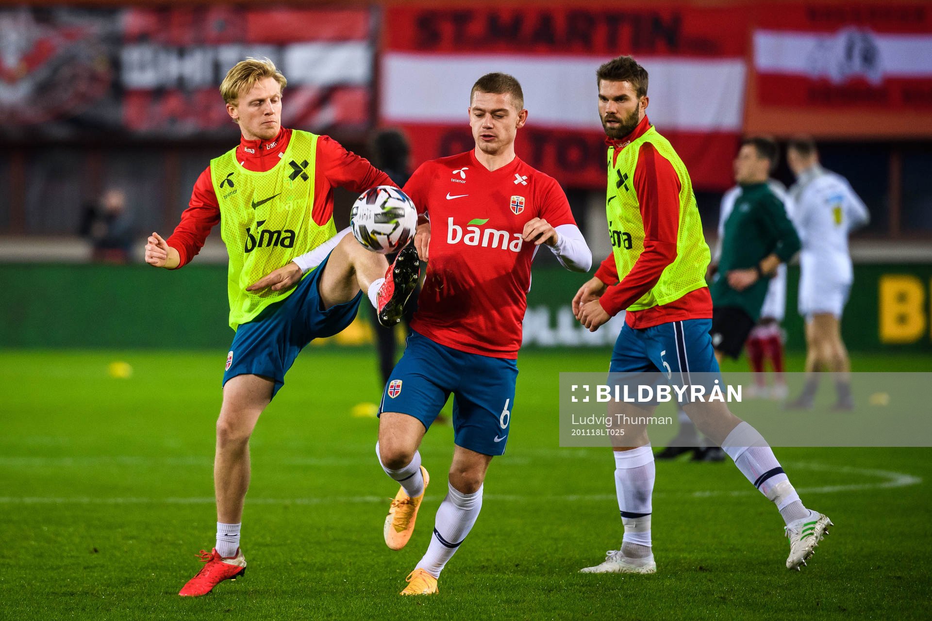 Julian Ryerson and Mats Møller Dæhli of Norway