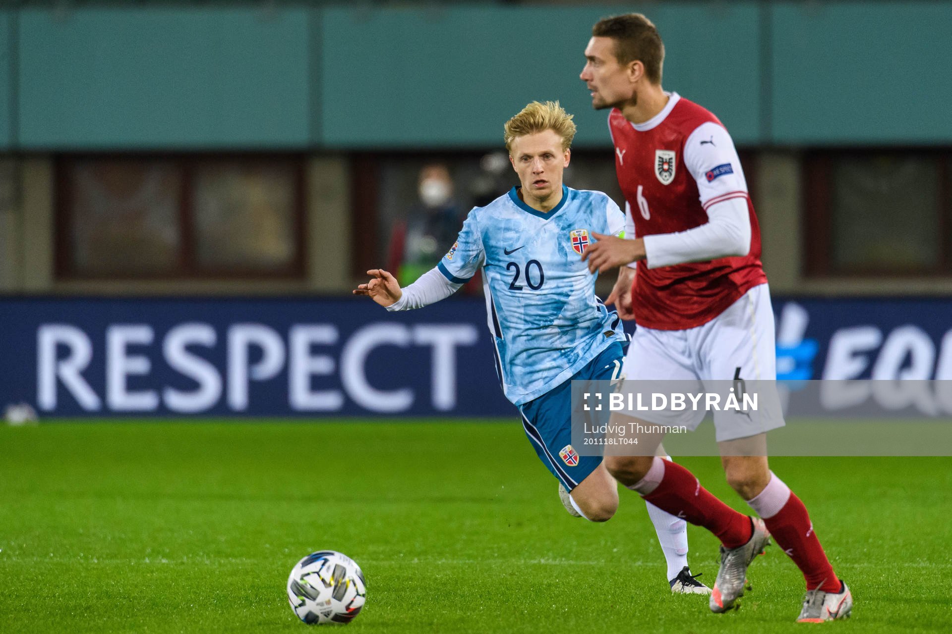 Mats Møller Dæhli of Norway and Stefan Ilsanker of Austria