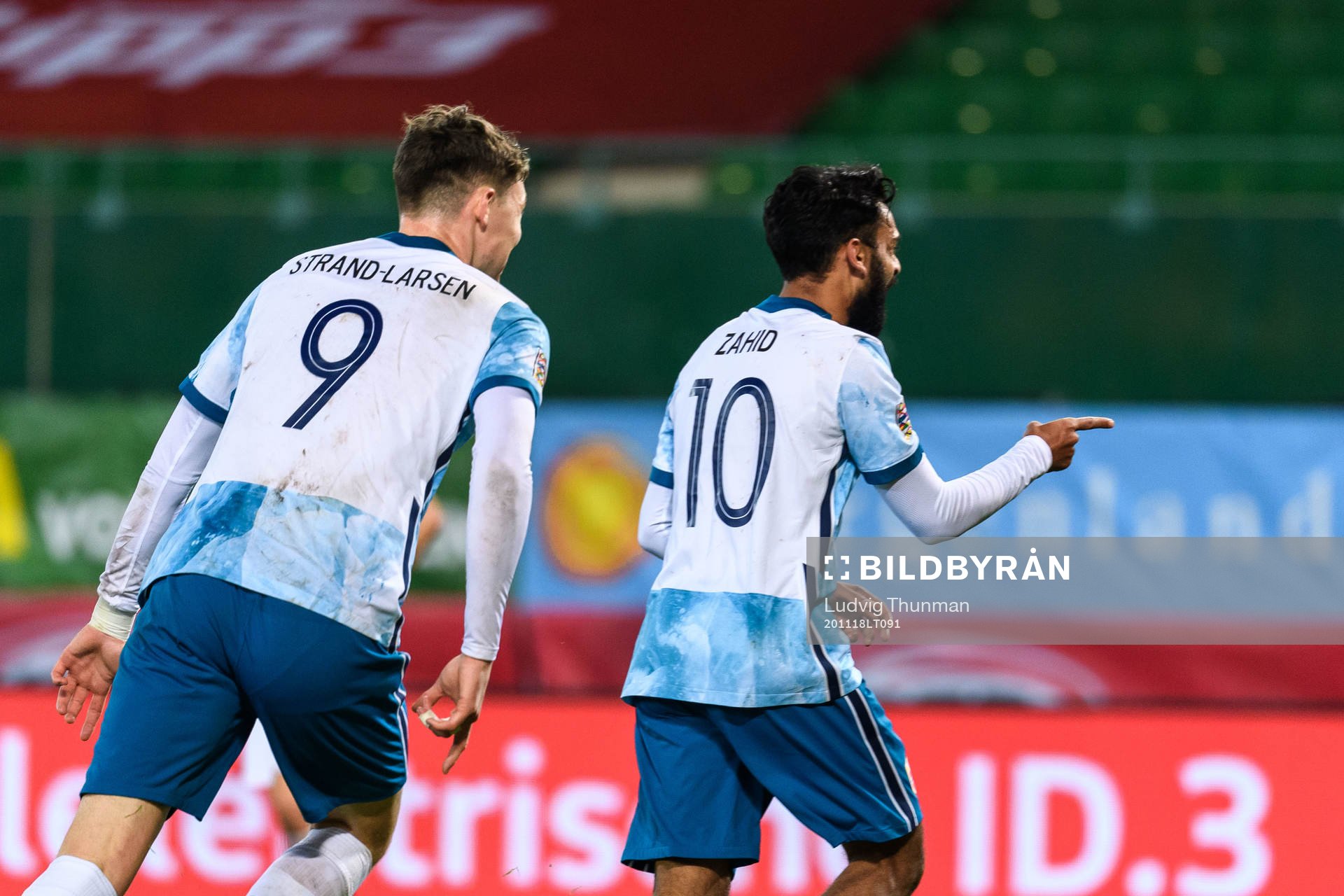 Ghayas Zahid of Norway celebrates