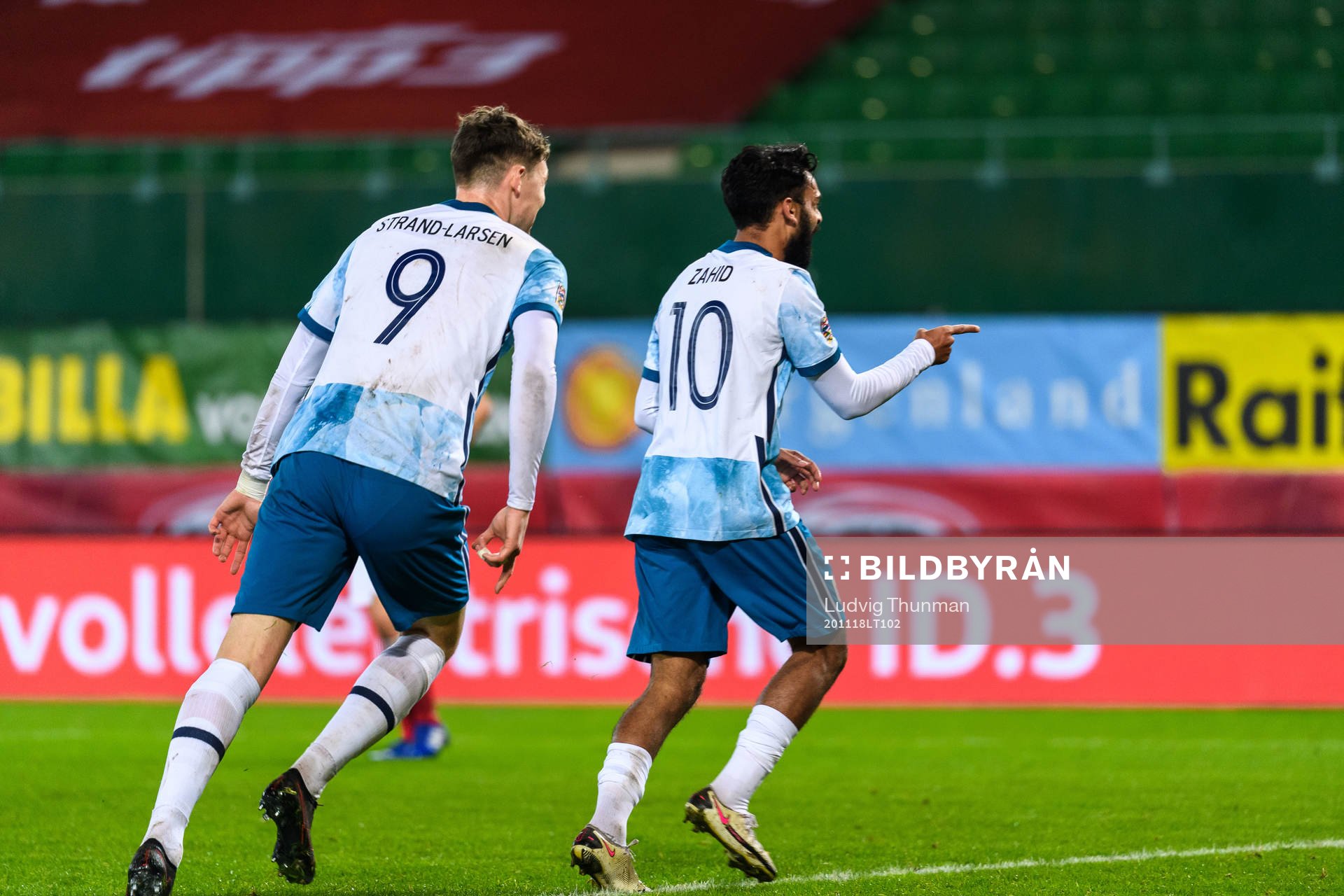 Ghayas Zahid of Norway celebrates