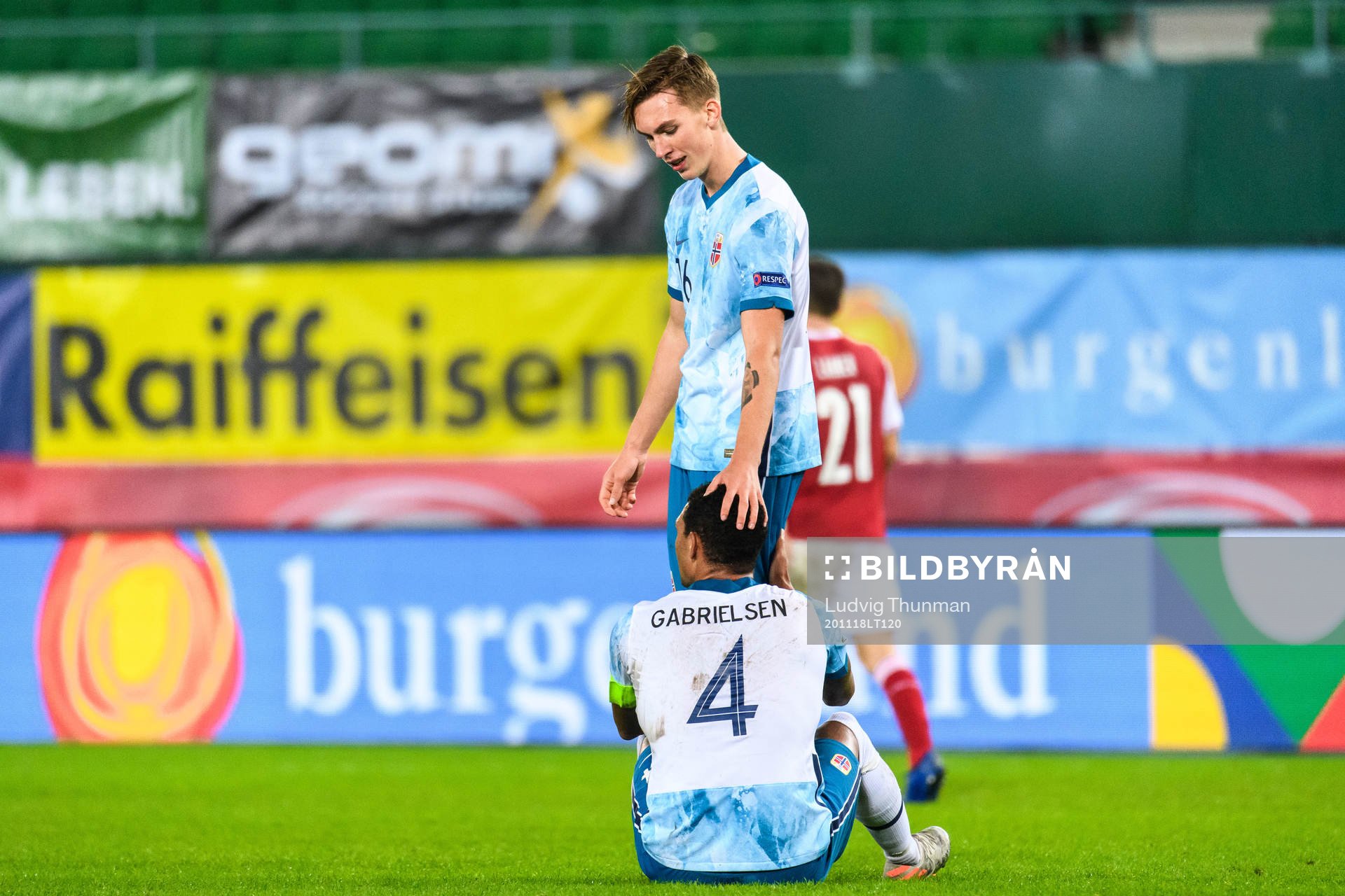 Kristoffer Askildsen and Ruben Gabrielsen of Norway looks