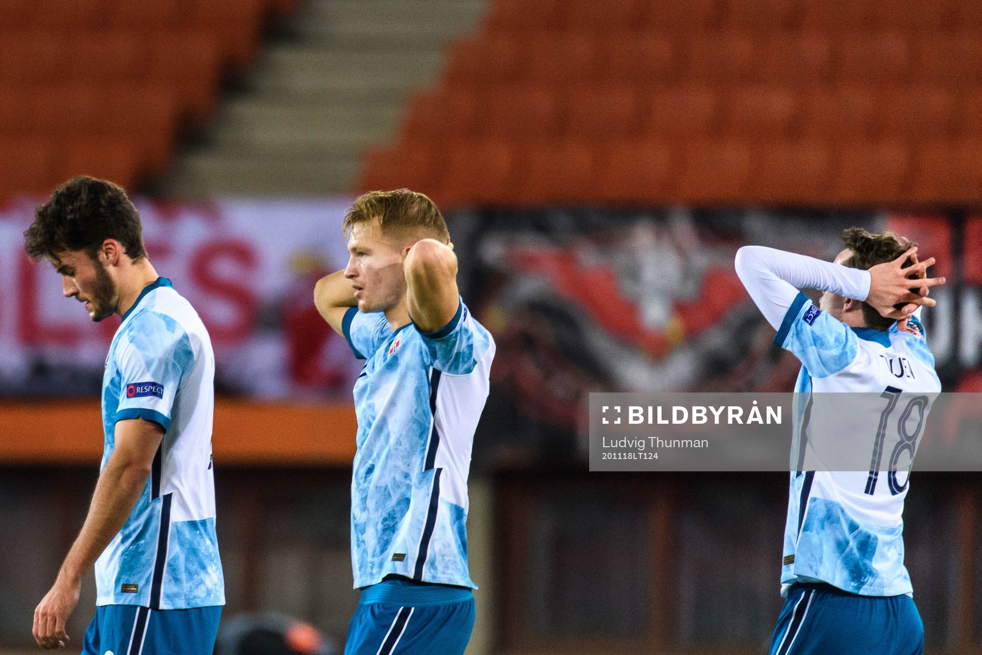 Daniel Granli, Andreas Hanche-Olsen and Håkon Evjen of