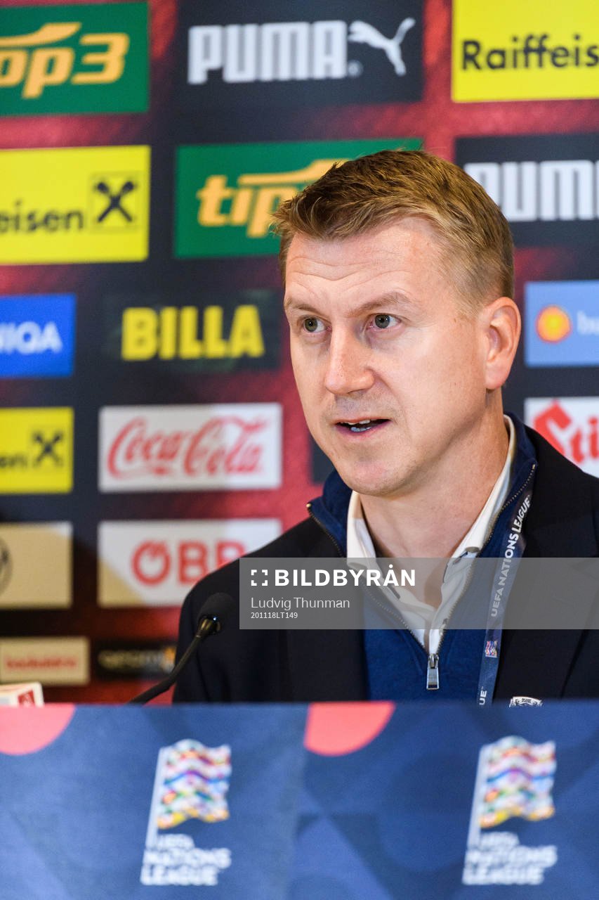 Leif Gunnar Smerud, head coach of Norway