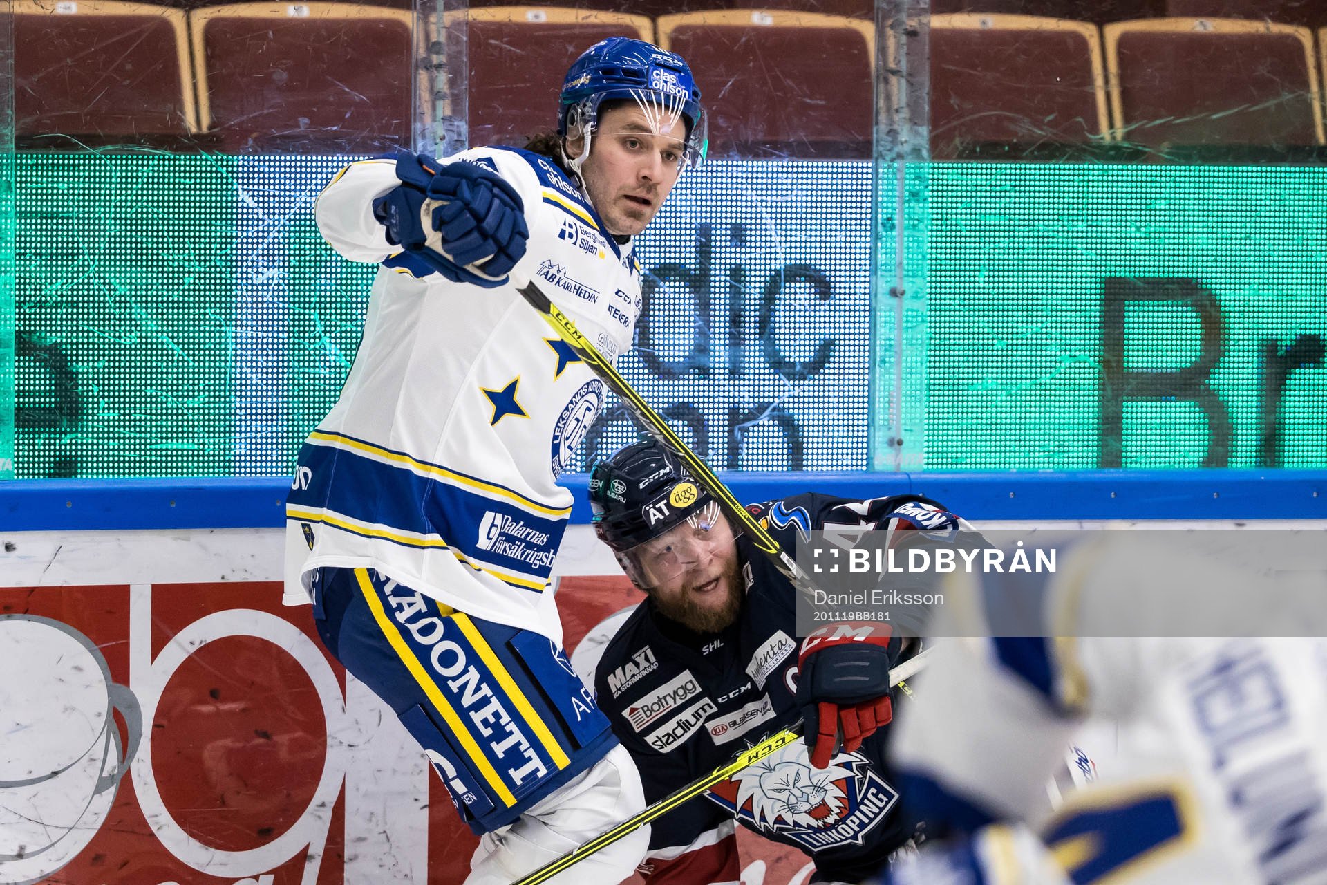 Leksands Johan Fransson och Linköpings Jonas Junland