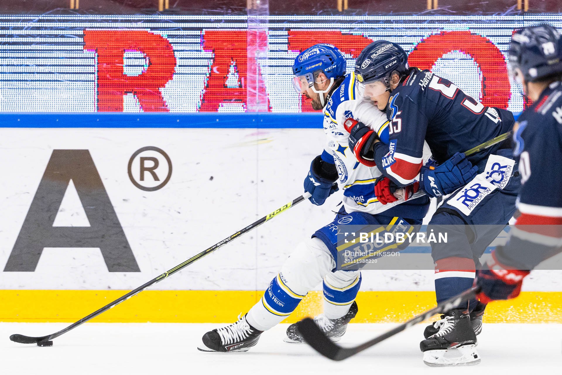 Leksands Marek Hrivík och Linköpings Max Lindroth