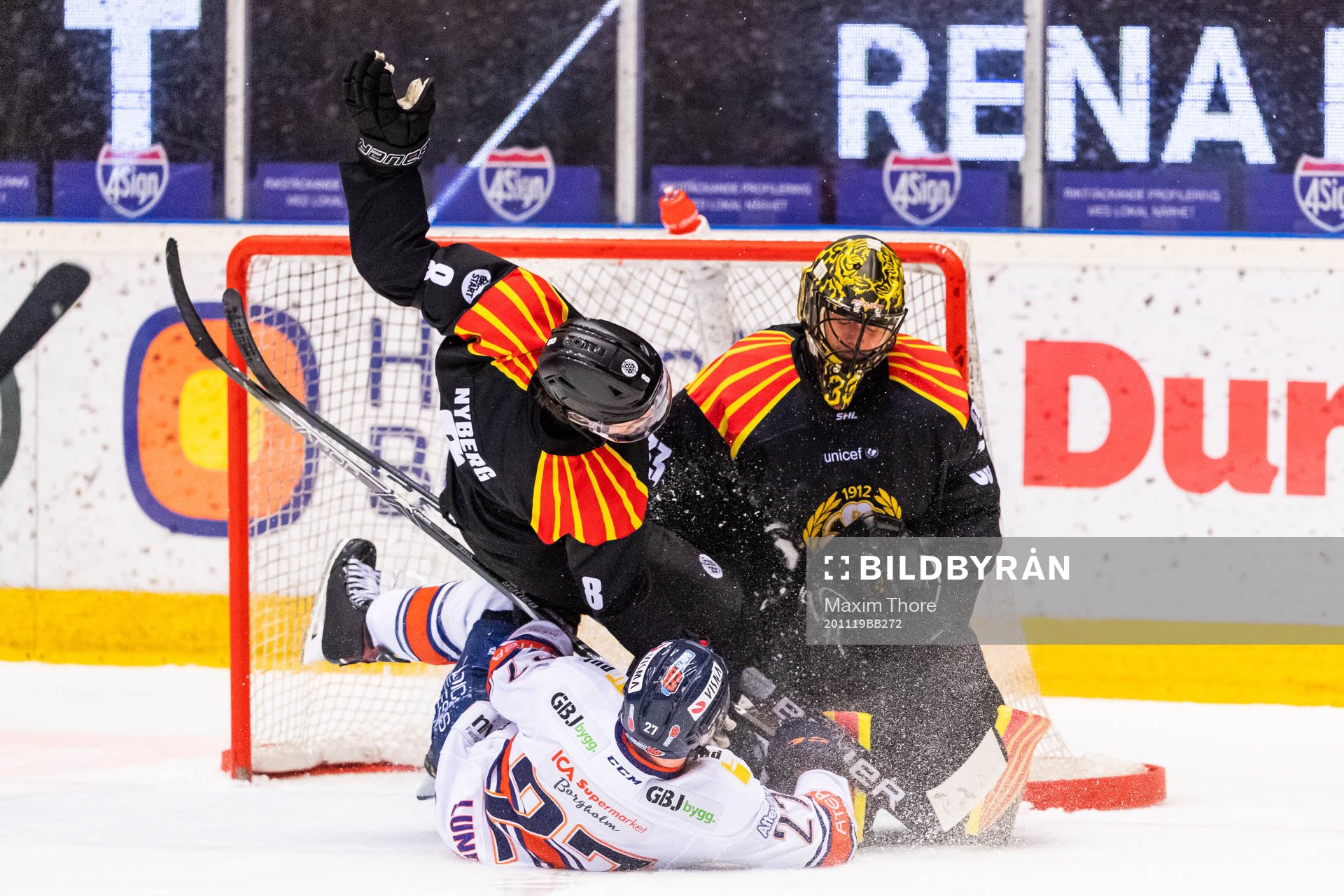 Växjös Martin Lundberg och Brynäs John Nyberg