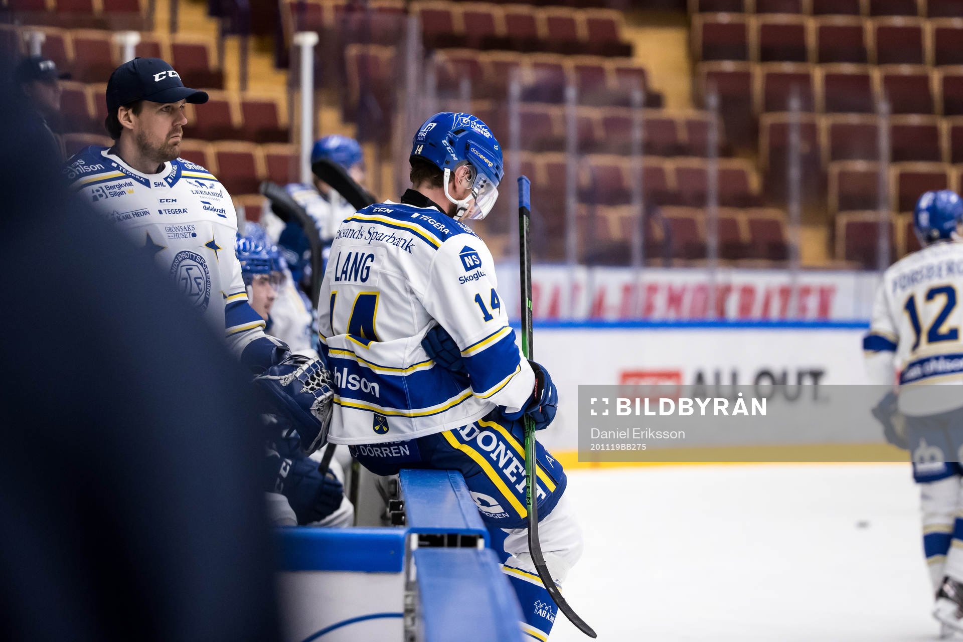 Leksands Oskar Lang deppar