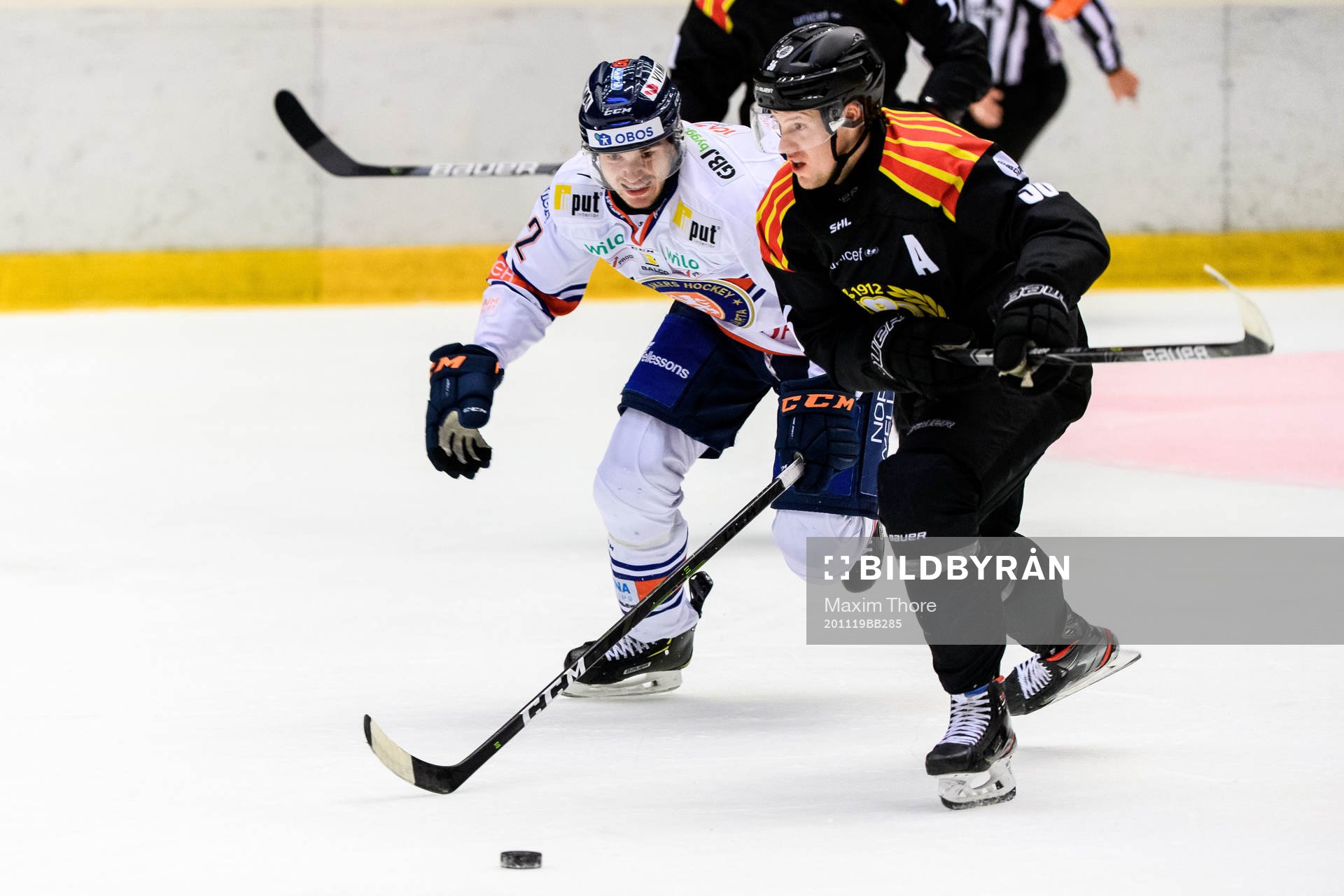 Växjös Jacob Forsbacka-Karlsson och Brynäs Linus Ölund