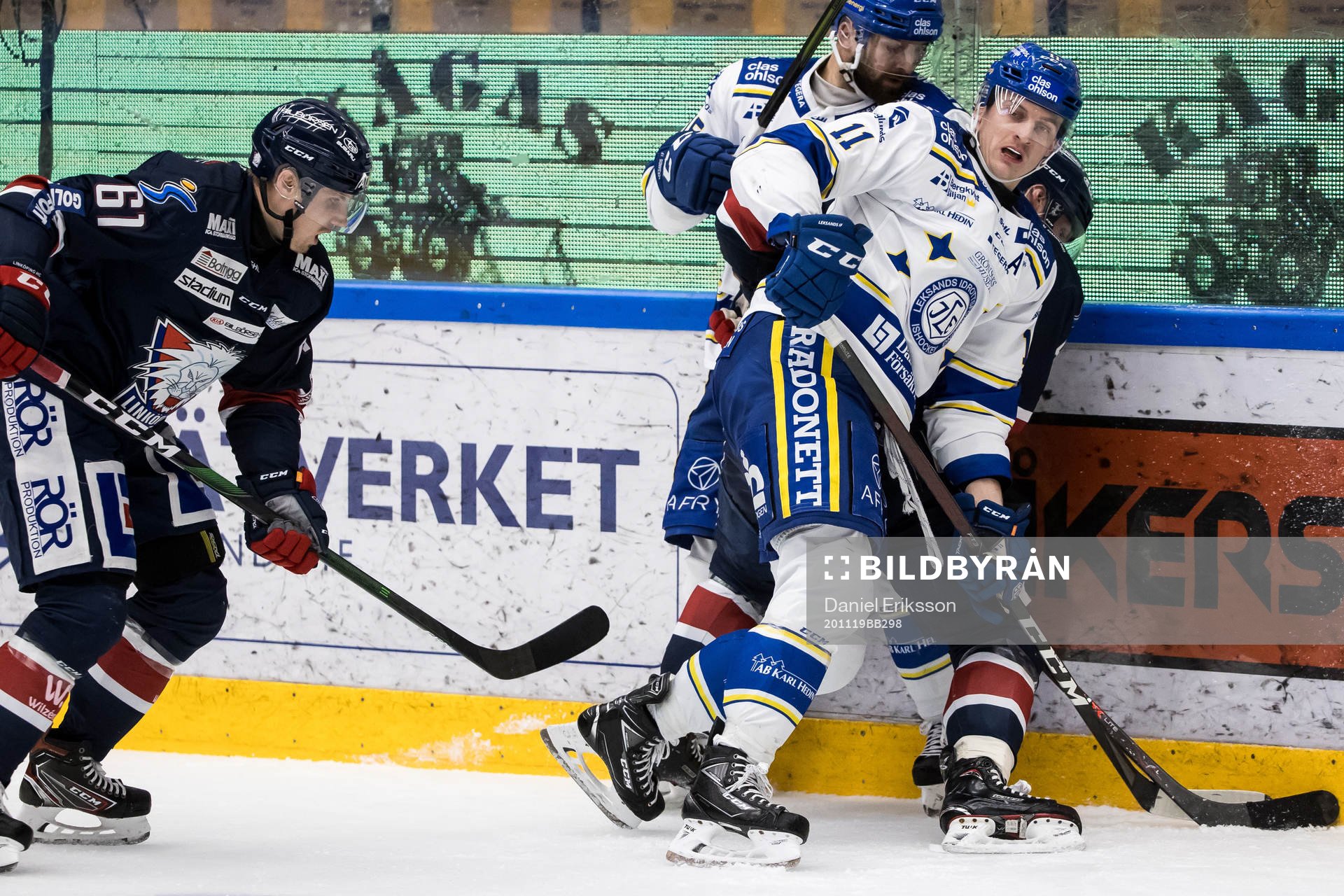 Leksands Martin Karlsson och Linköpings Markus Ljungh