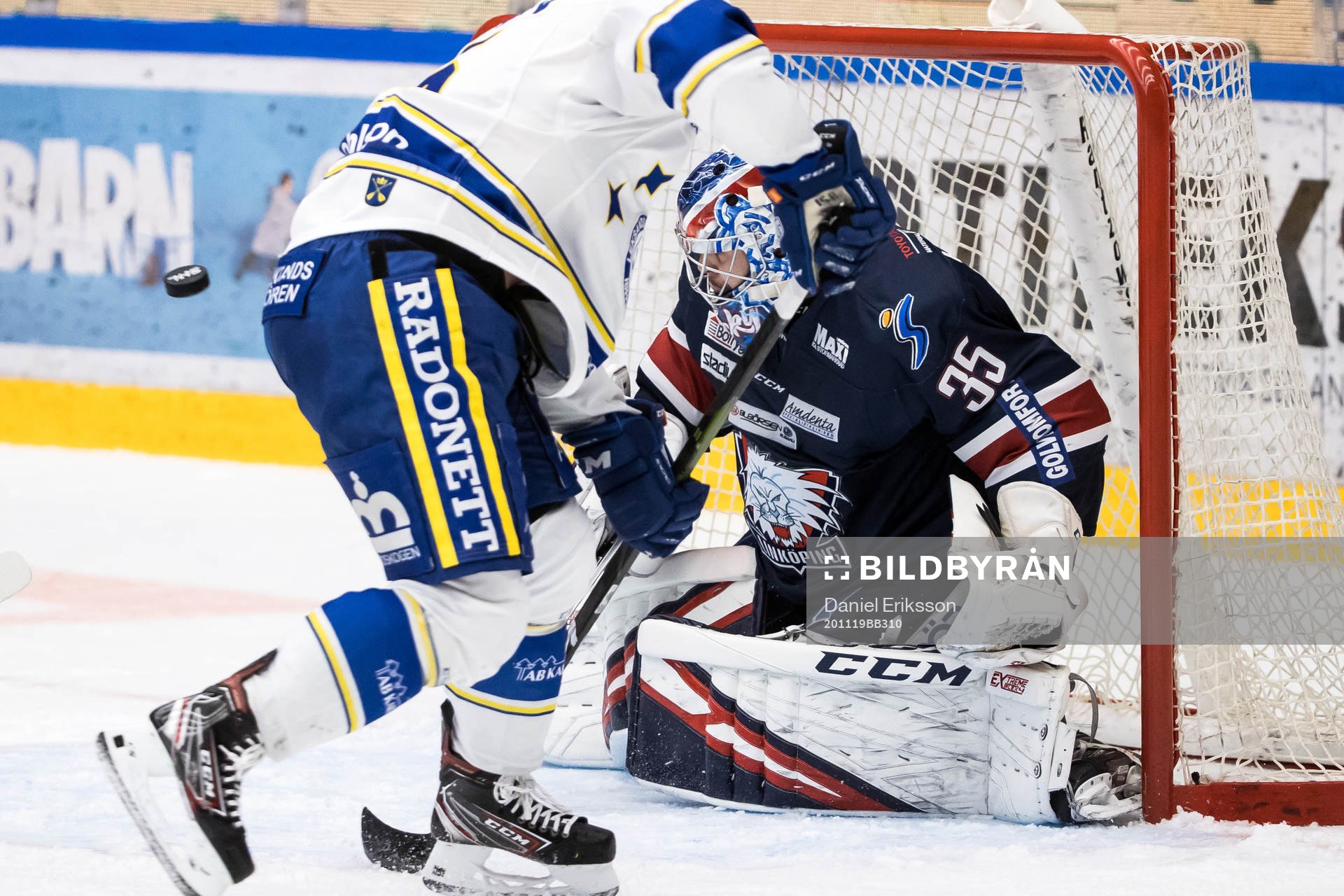 Linköpings målvakt Niklas Lundström