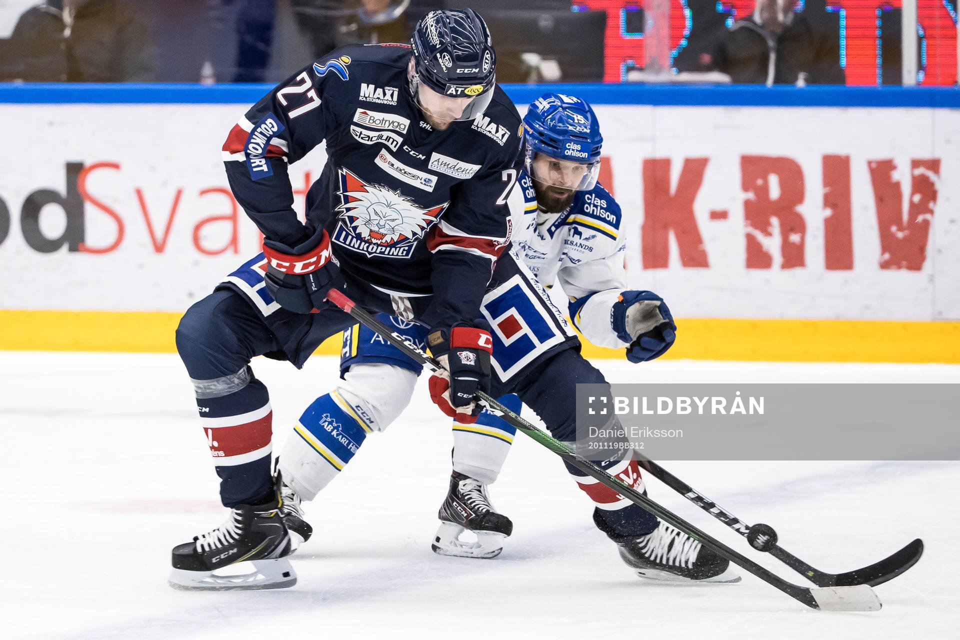 Linköpings Dan Pettersson och Leksands Otto Paajanen