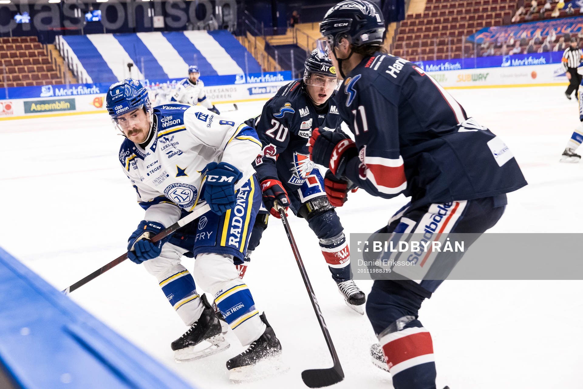 Leksands Matt Caito och Linköpings Nikola Pasic och