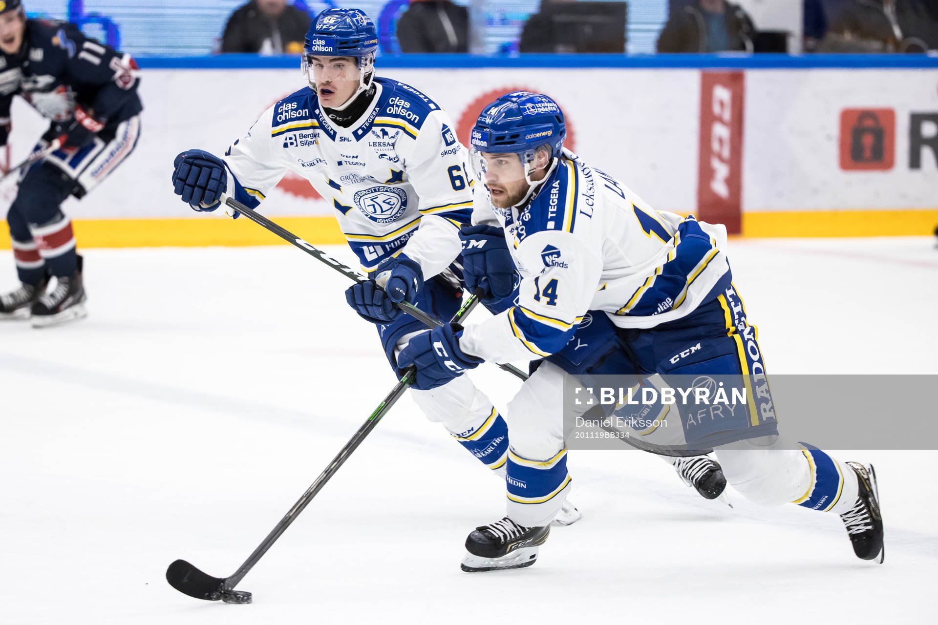 Leksands Oskar Lang och Leksands Nils Åman
