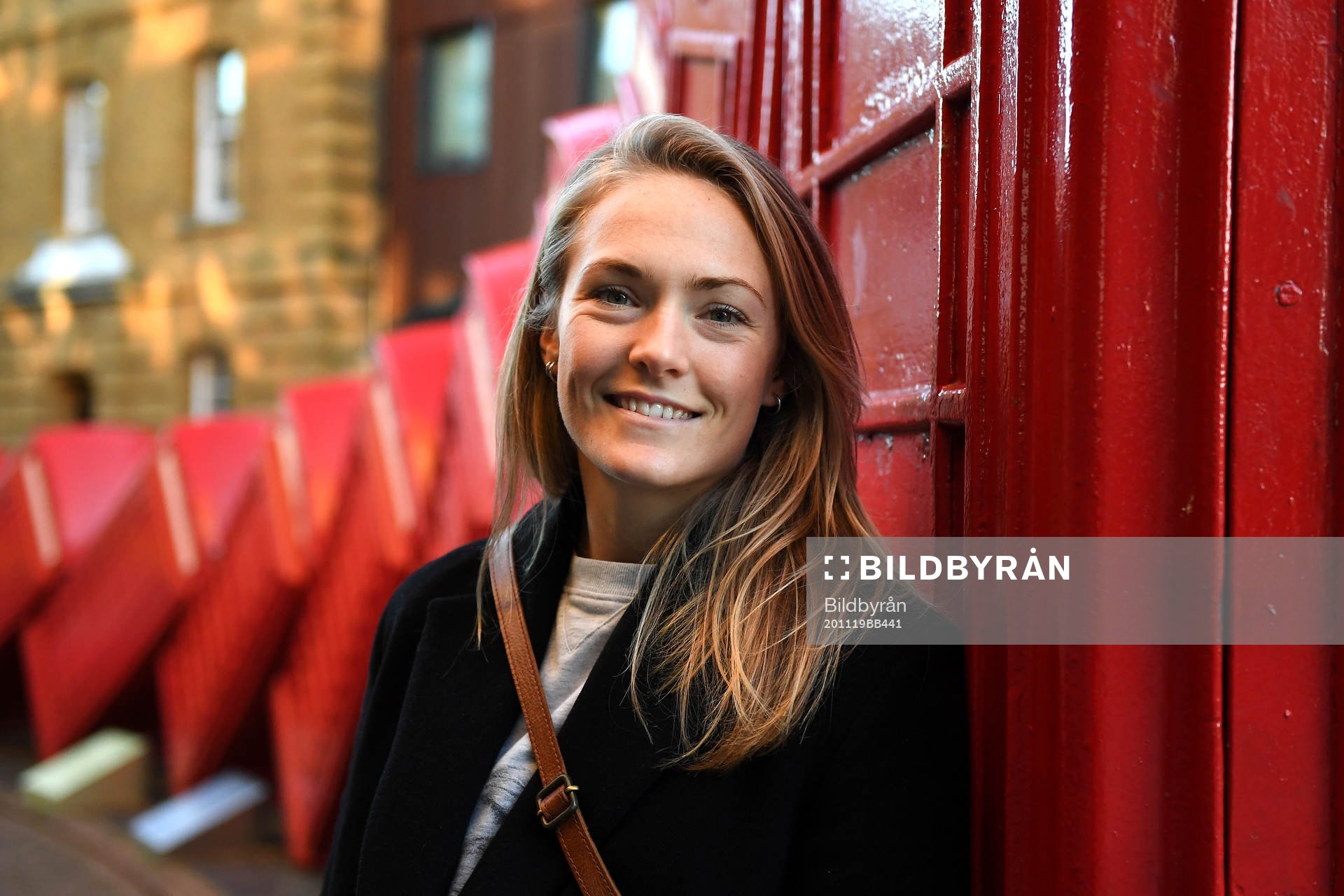Chelsea LFC football player Magdalena Eriksson poses for a