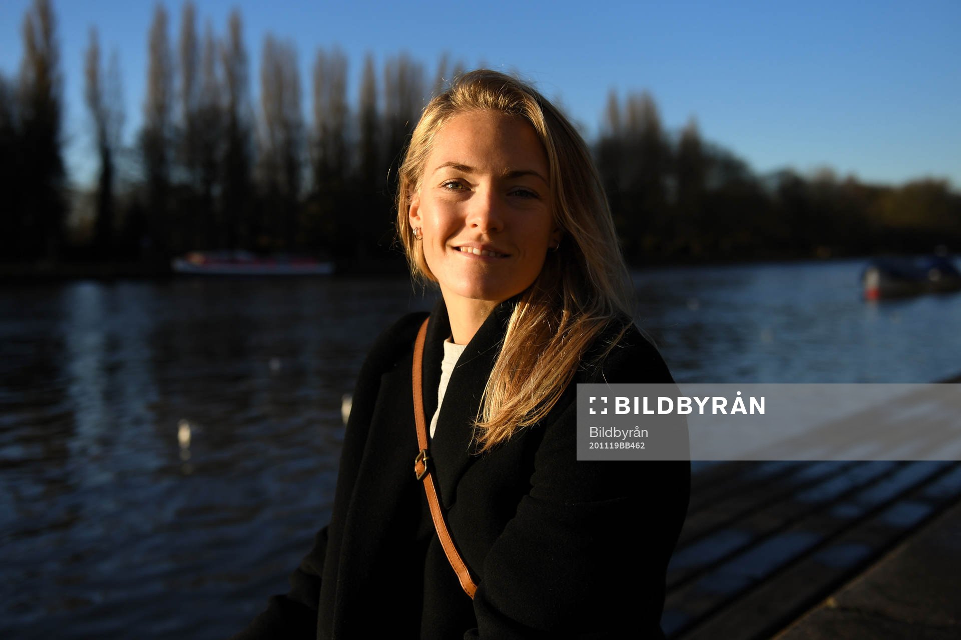 Chelsea LFC football player Magdalena Eriksson poses for a