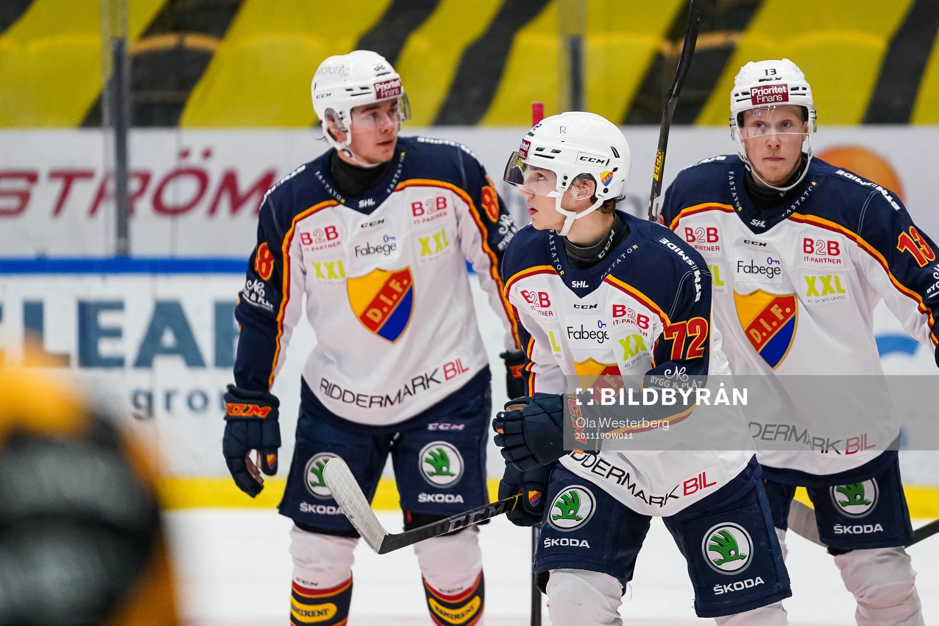 Djurgårdens William Eklund jublar