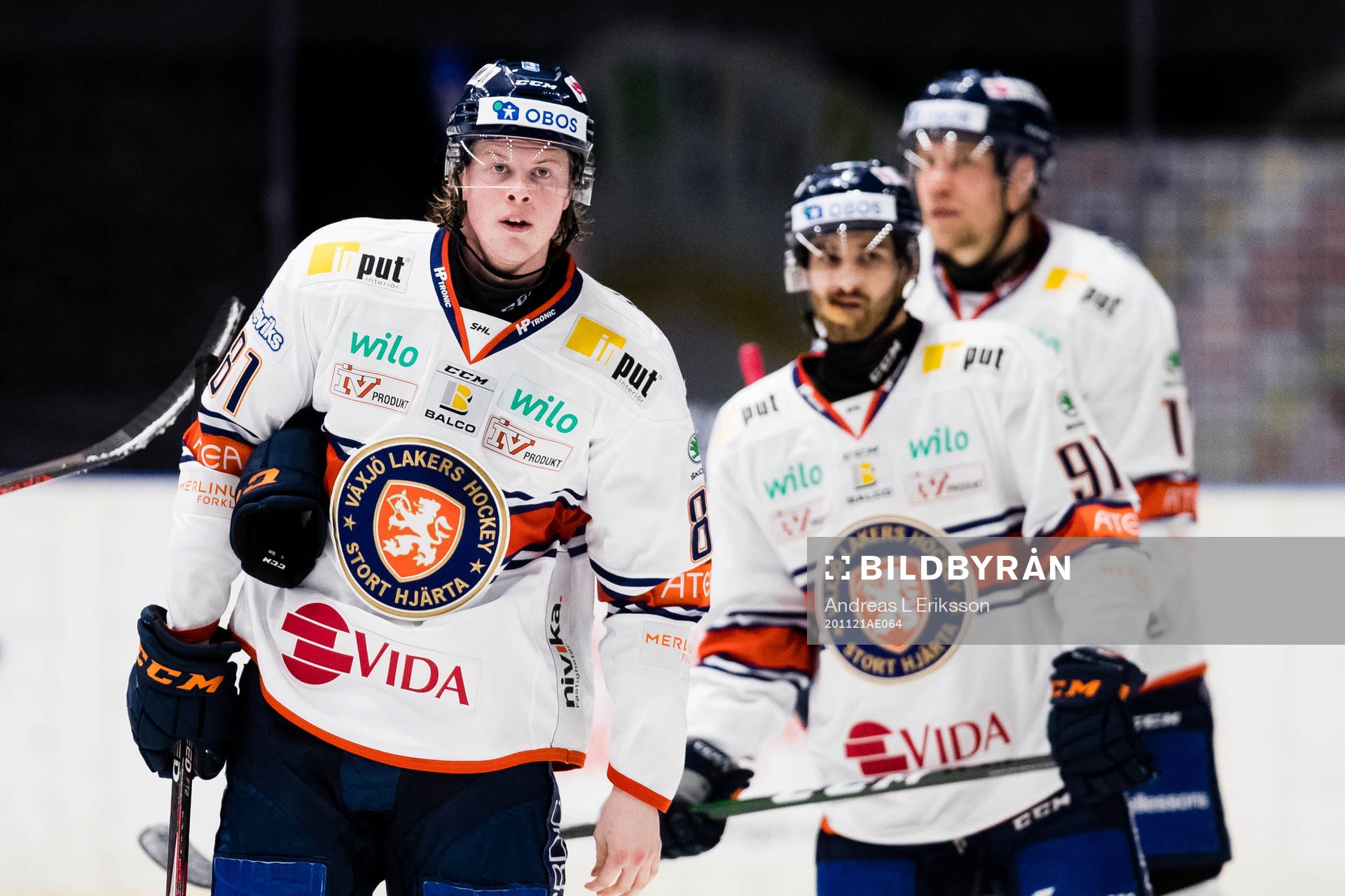 Växjös Fredrik Karlström och Andrew Calof deppar