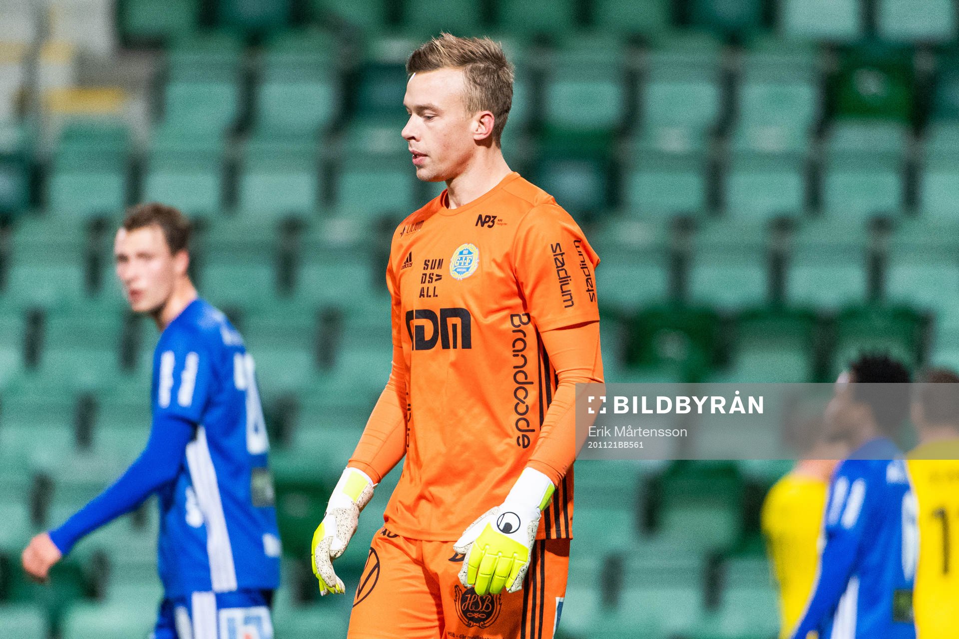 Sundsvalls målvakt Andreas Andersson deppar