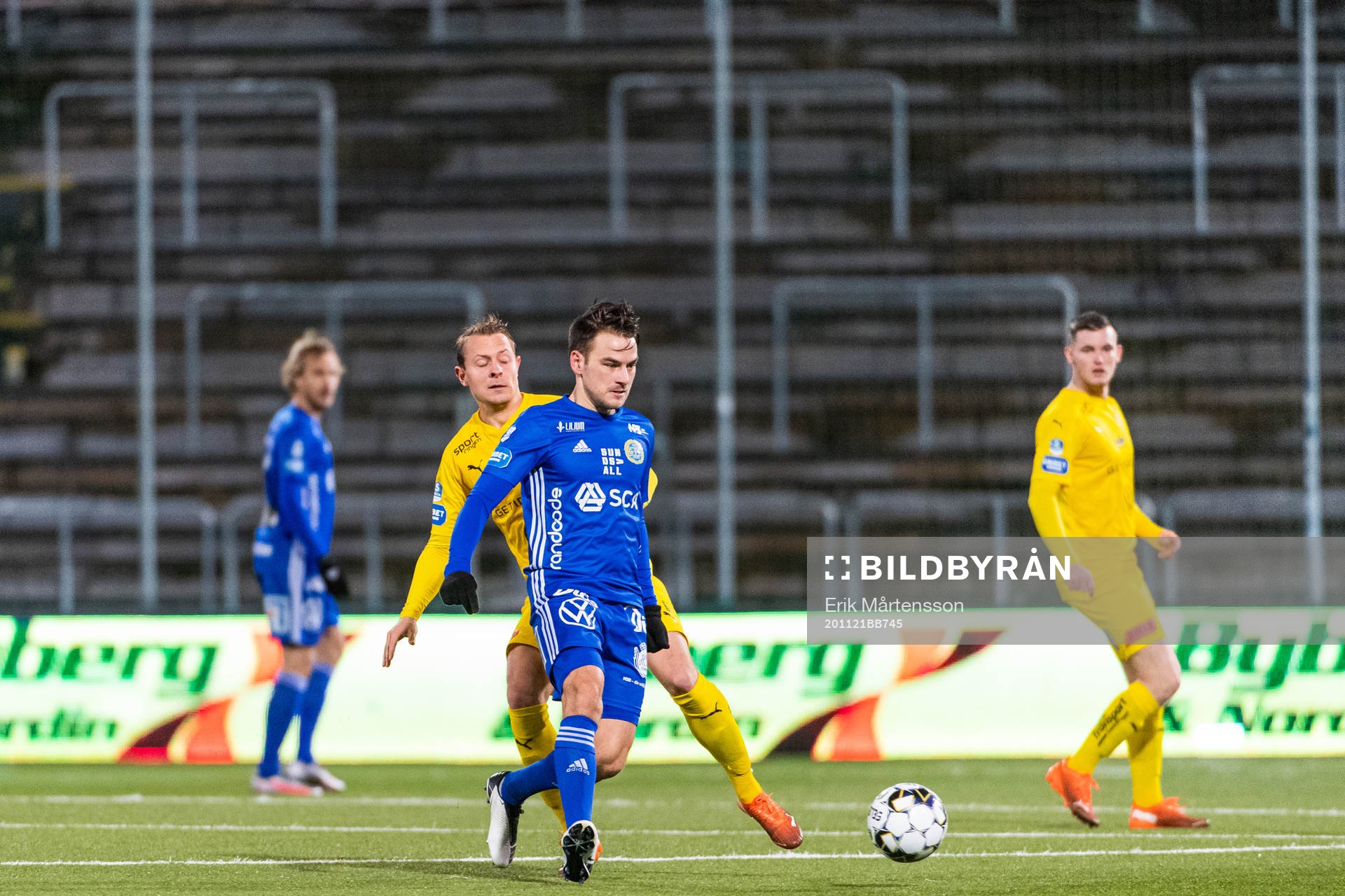 Halmstads Joel Allansson och Sundsvalls Pontus Silfwer