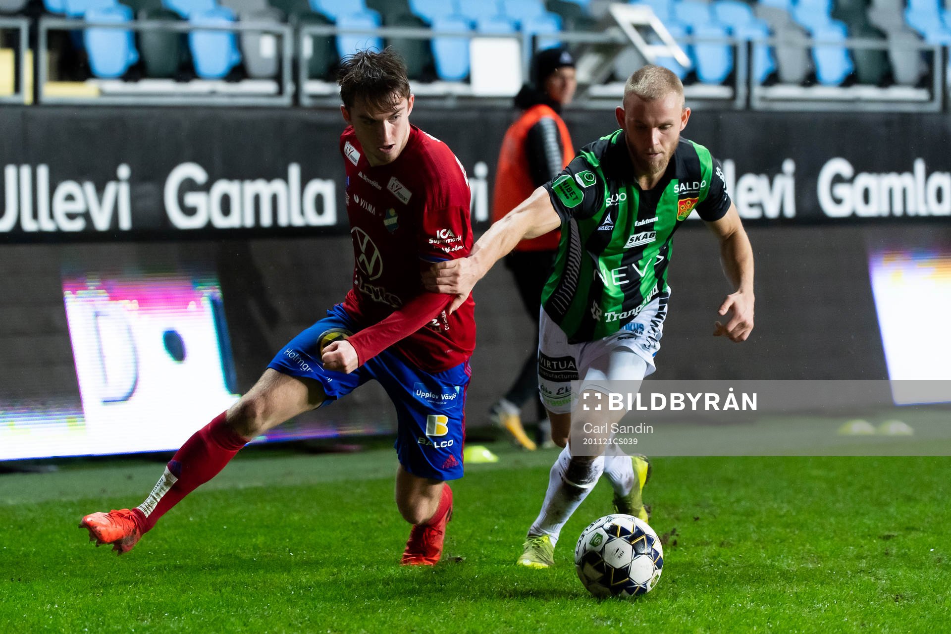 Östers Carl Johansson och GAIS Niclas Andersén