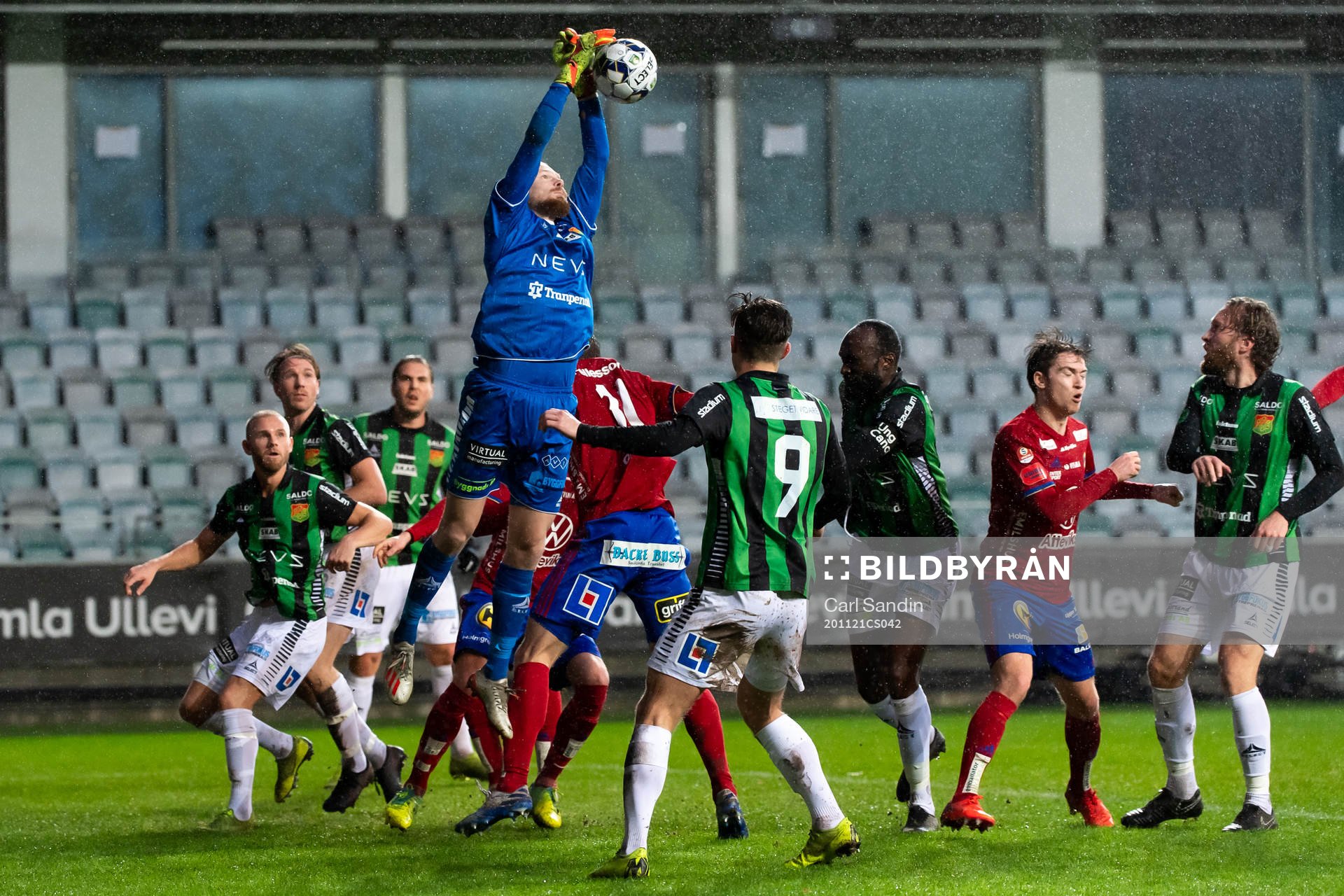 GAIS målvakt Mathias Karlsson