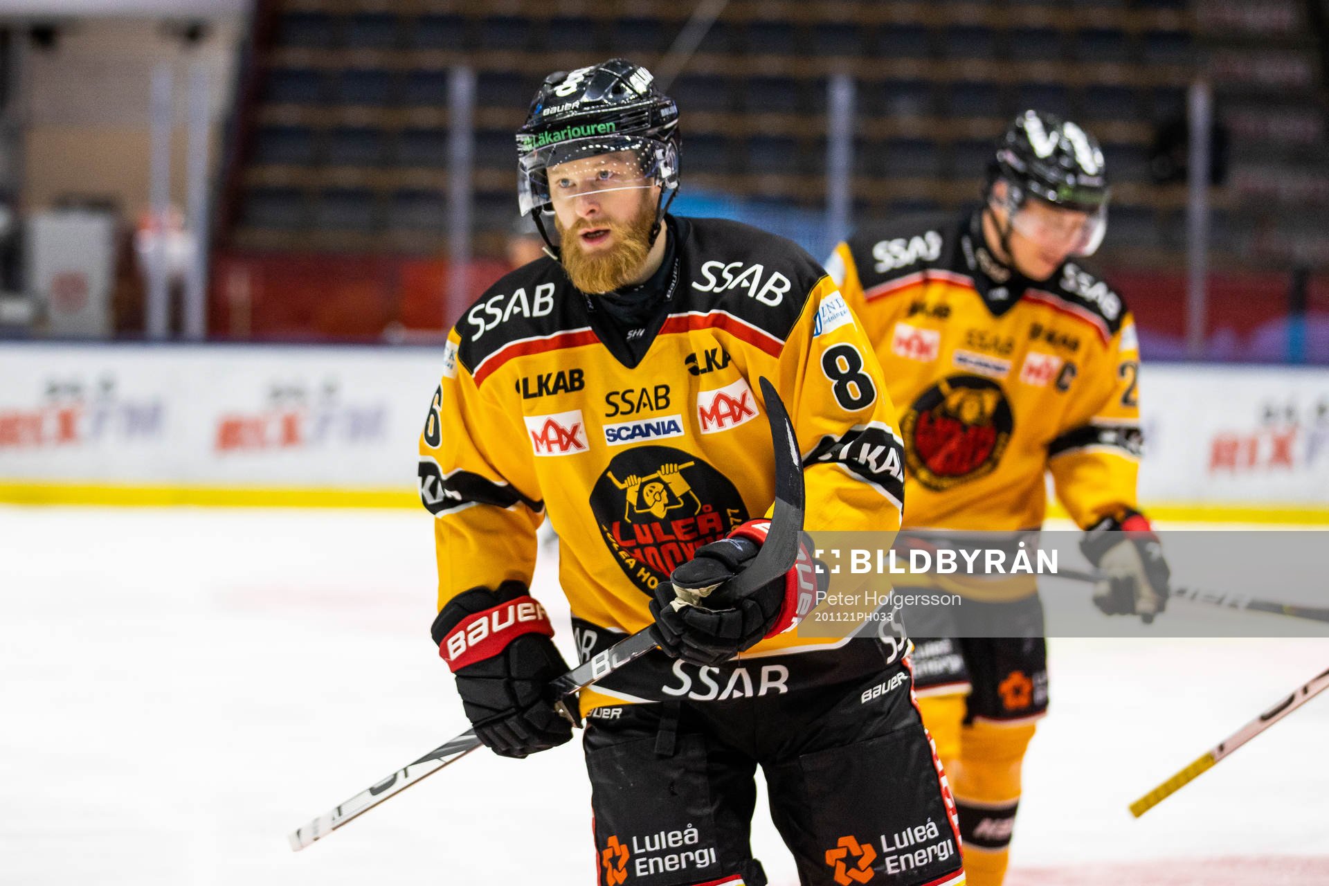 Luleås Linus Klasen jublar