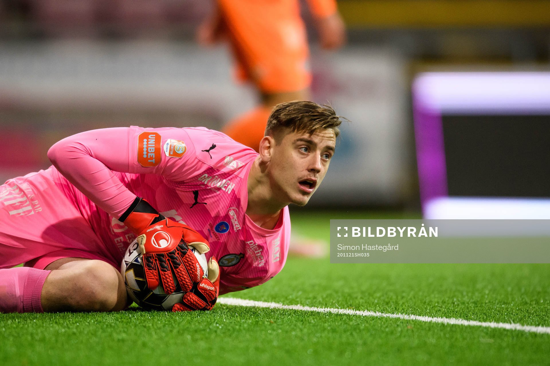 AFC Eskilstunas målvakt Wille Jakobsson