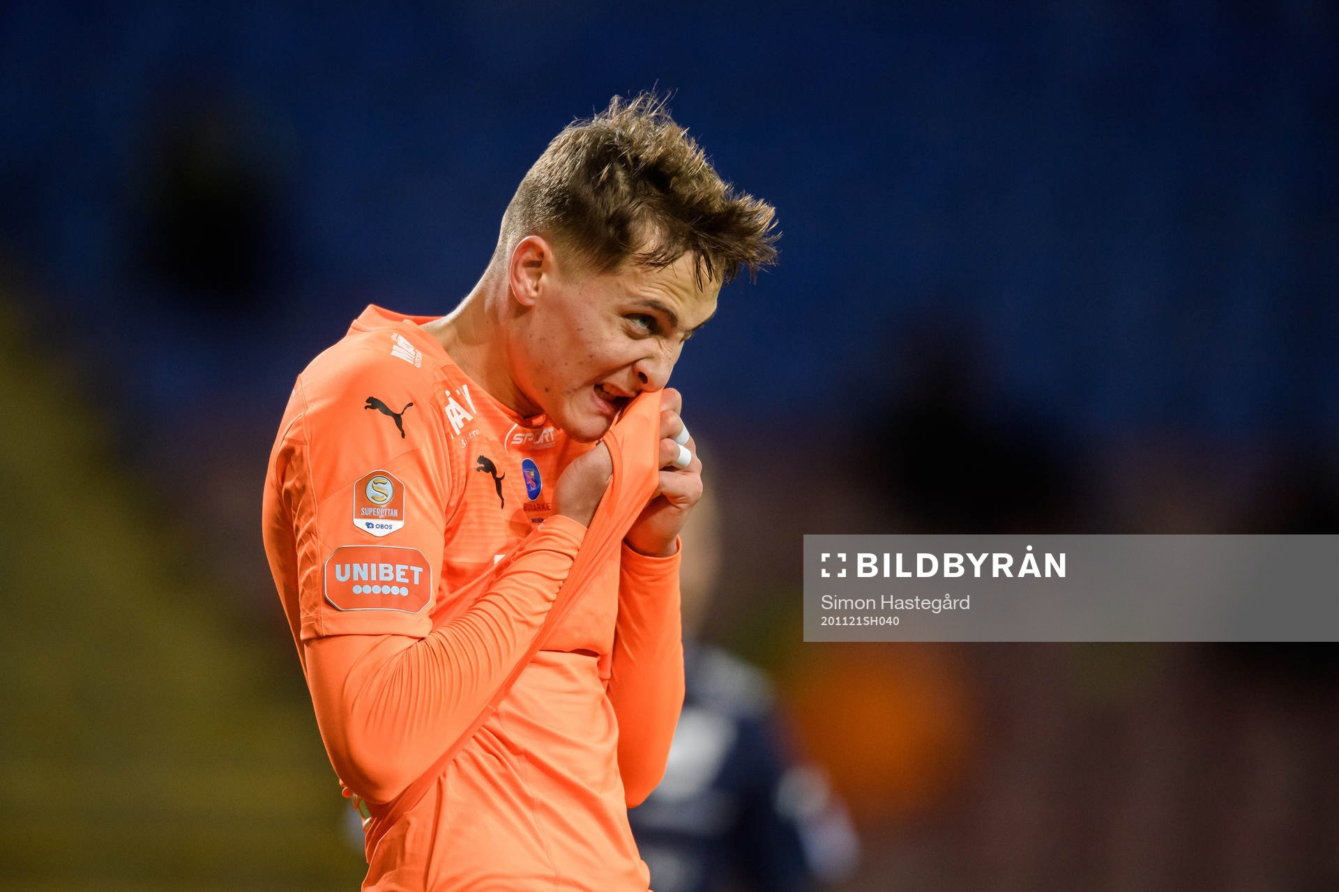AFC Eskilstunas Pontus Rödin deppar