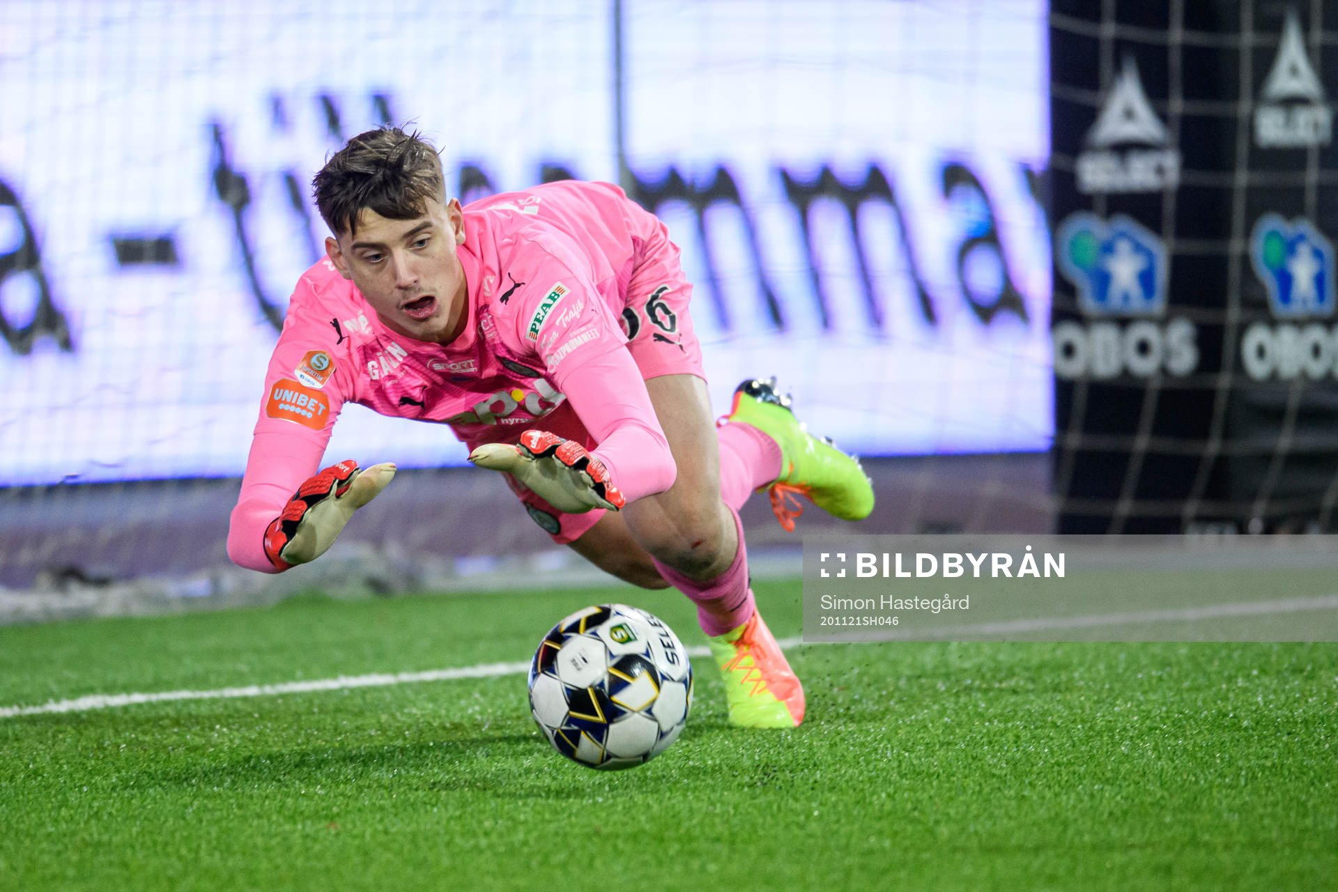 AFC Eskilstunas målvakt Wille Jakobsson
