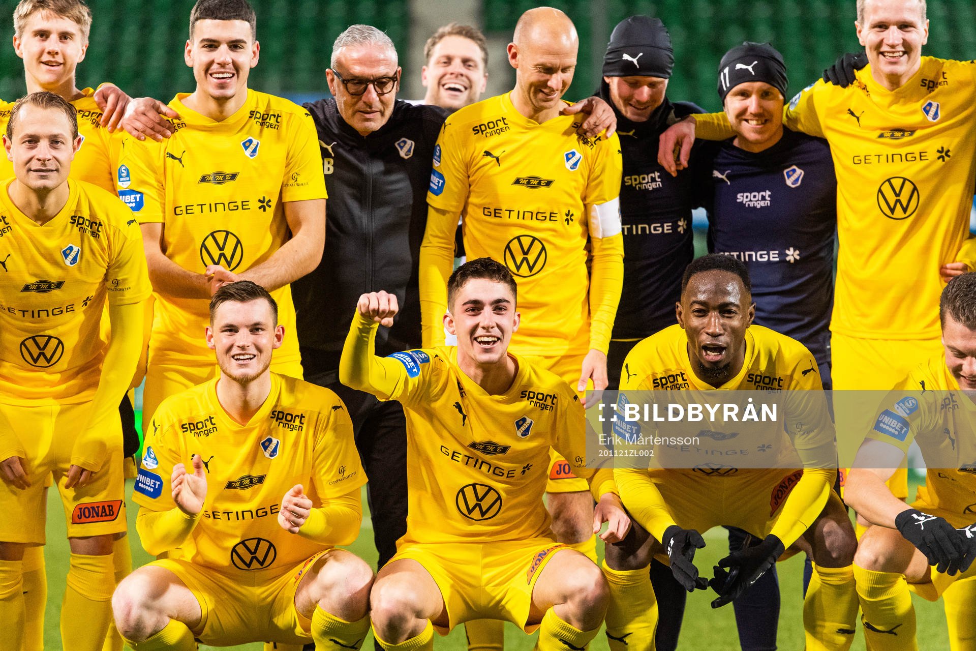 Halmstads Emil Tot Wikström, Sadat Karim och Andreas