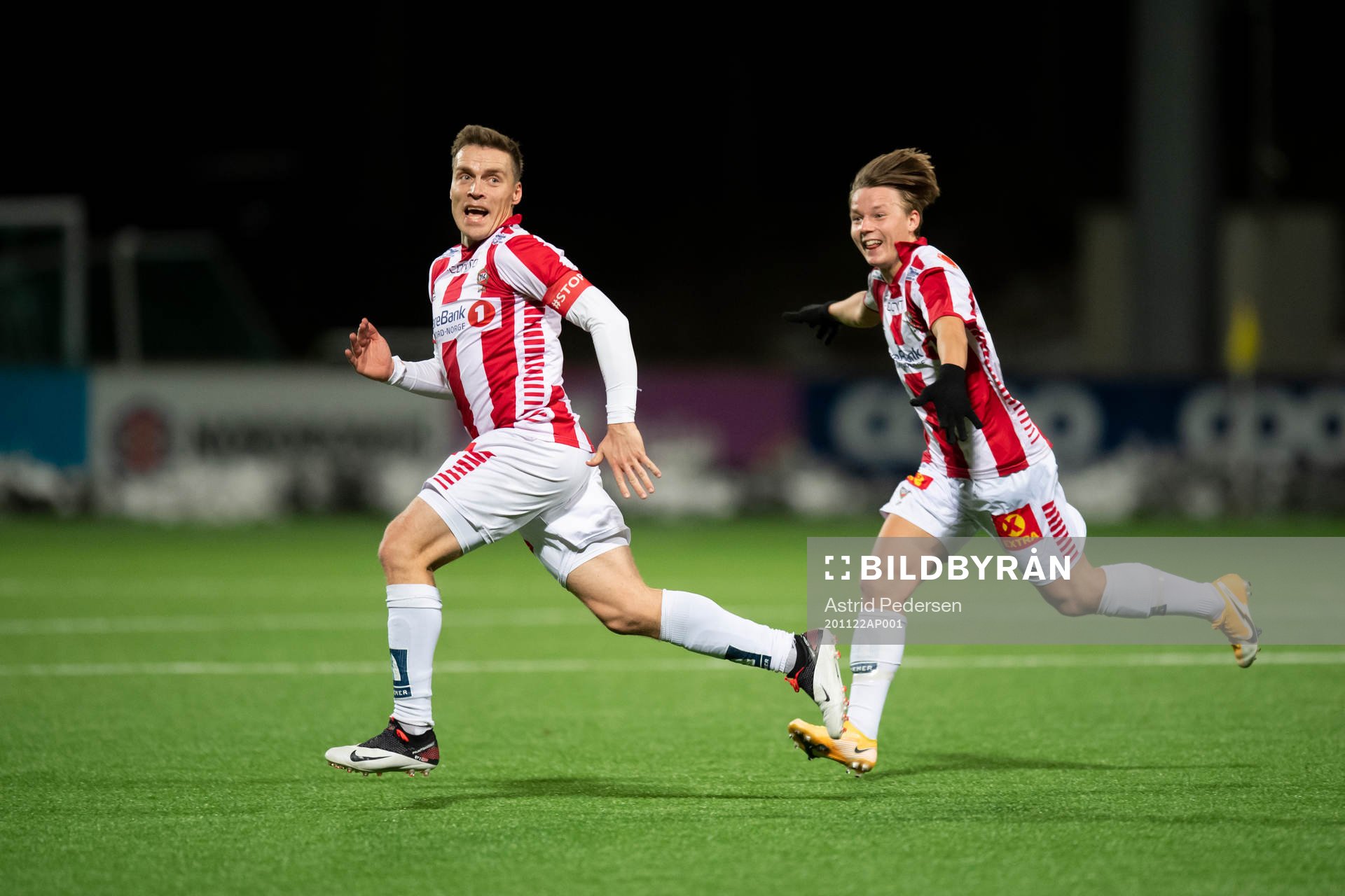 Ruben Yttergård Jenssen and August Mikkelsen of Tromsø
