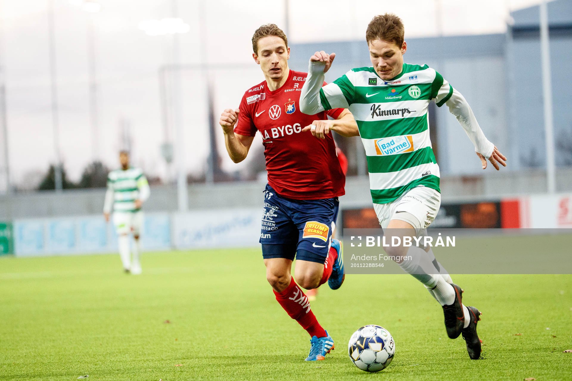 Örgrytes Lukas Browning Lagerfeldt och Västerås Michael