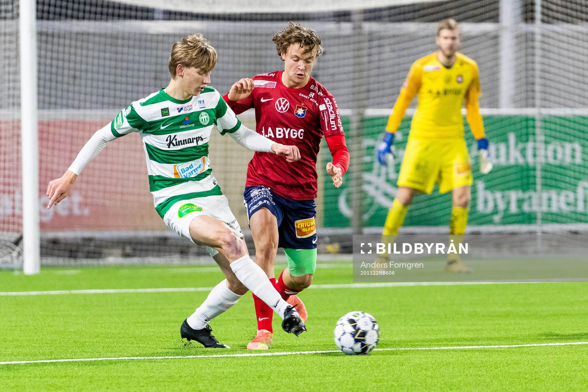 Västerås Albin Sporrong och Örgrytes Herman Sjögrell