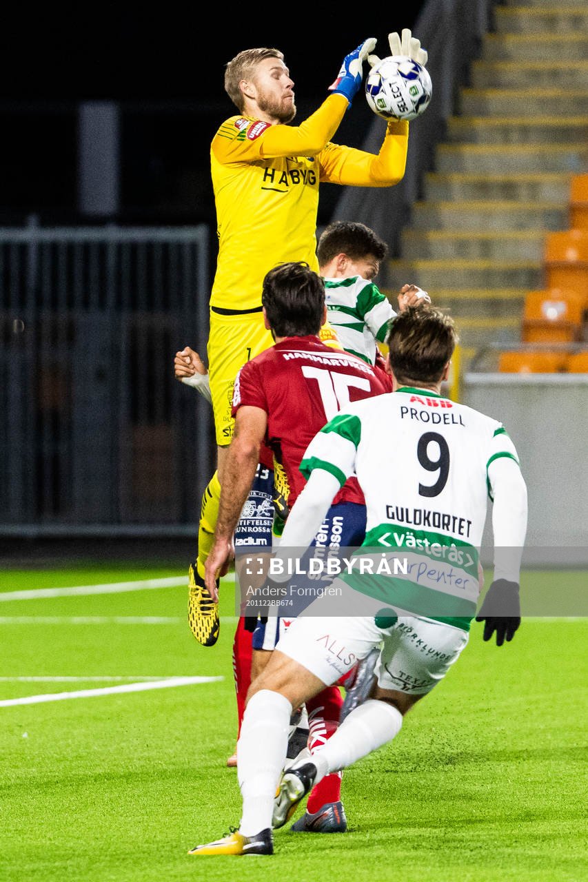 Örgrytes målvakt Fredrik Andersson