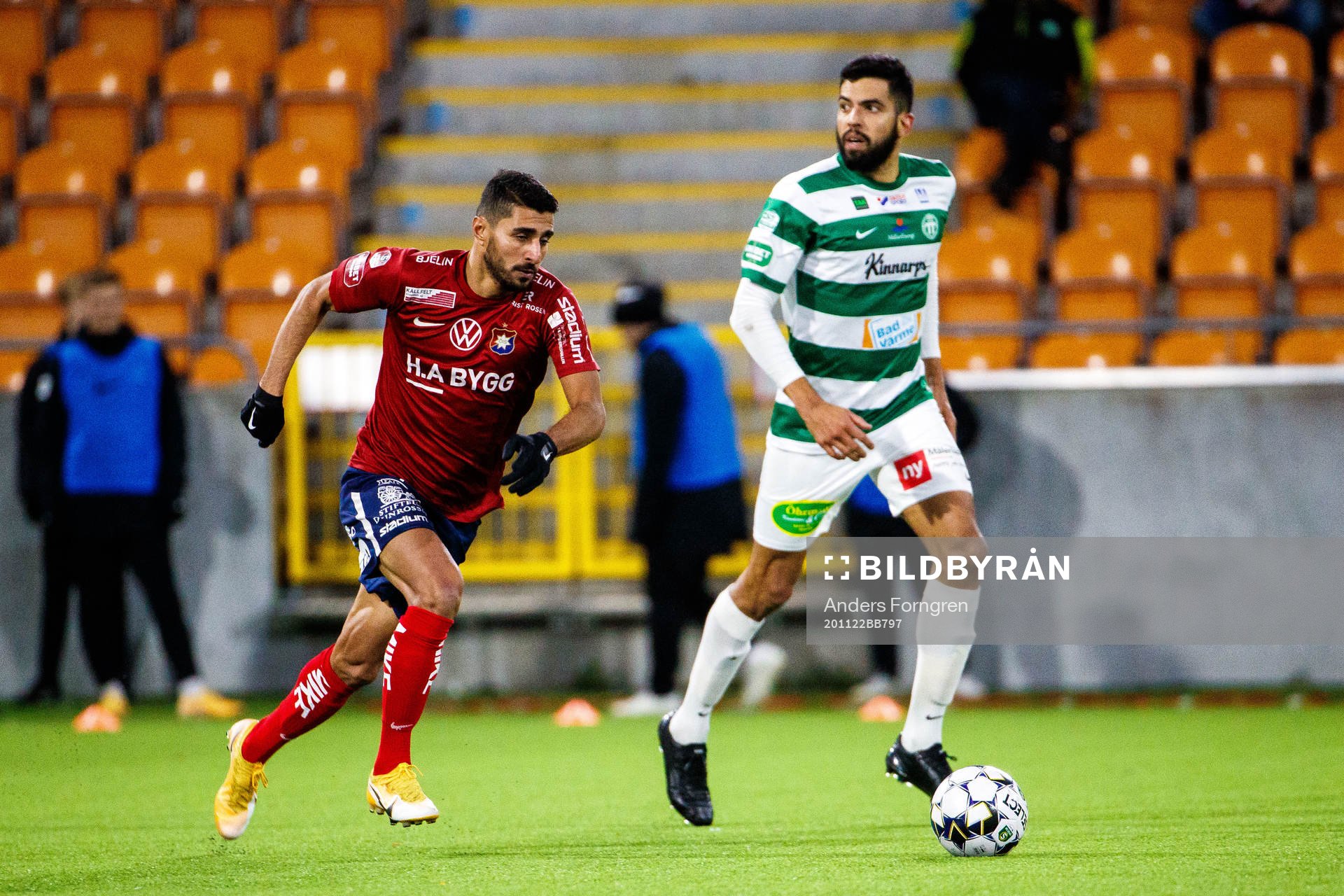 Örgrytes Ailton Jose Almeida och Västerås Pedro Ribeiro