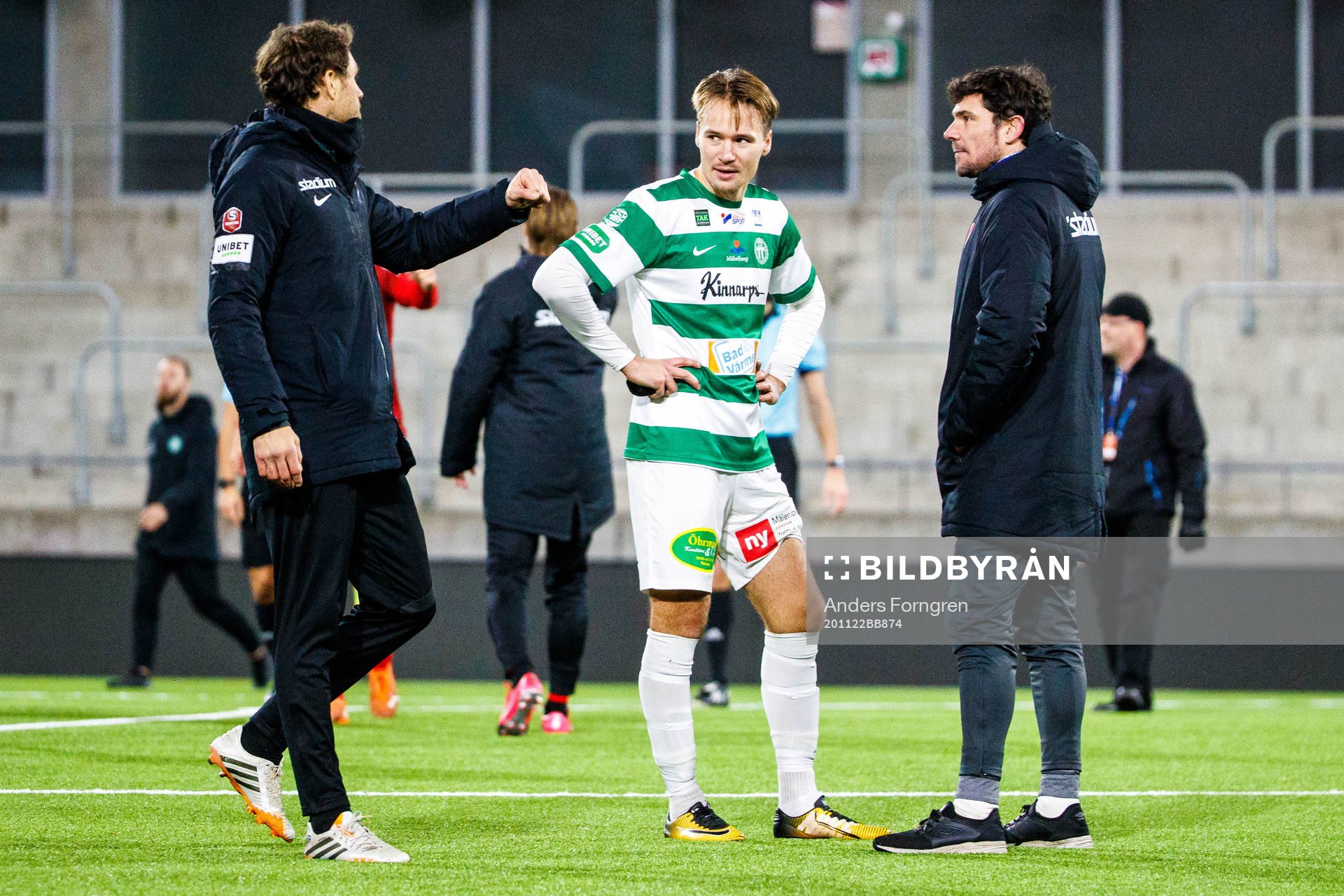Örgrytes assisterande tränare Johan Elmander , Västerås