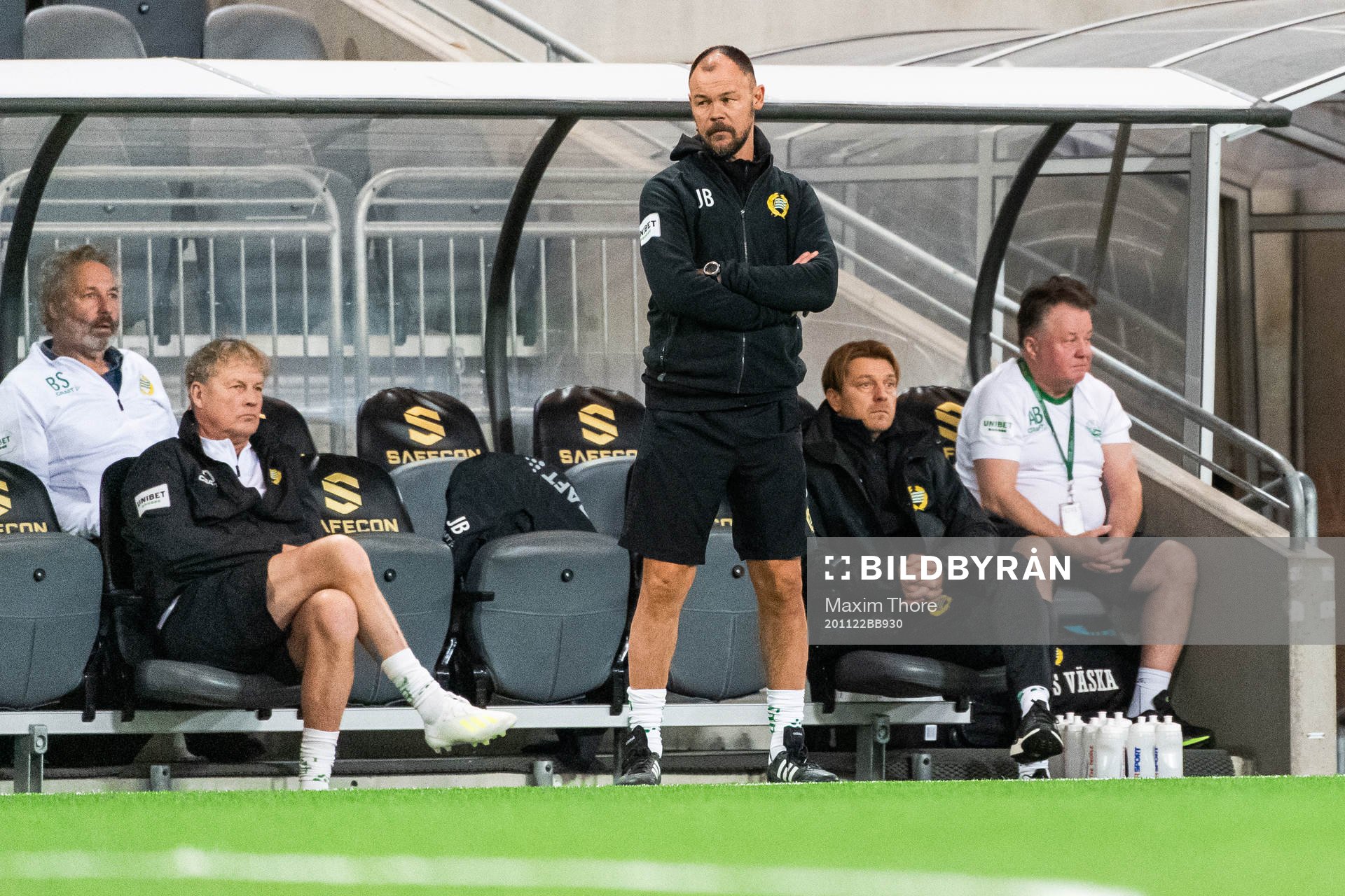 Hammarbys assisterande tränare Joachim Björklund