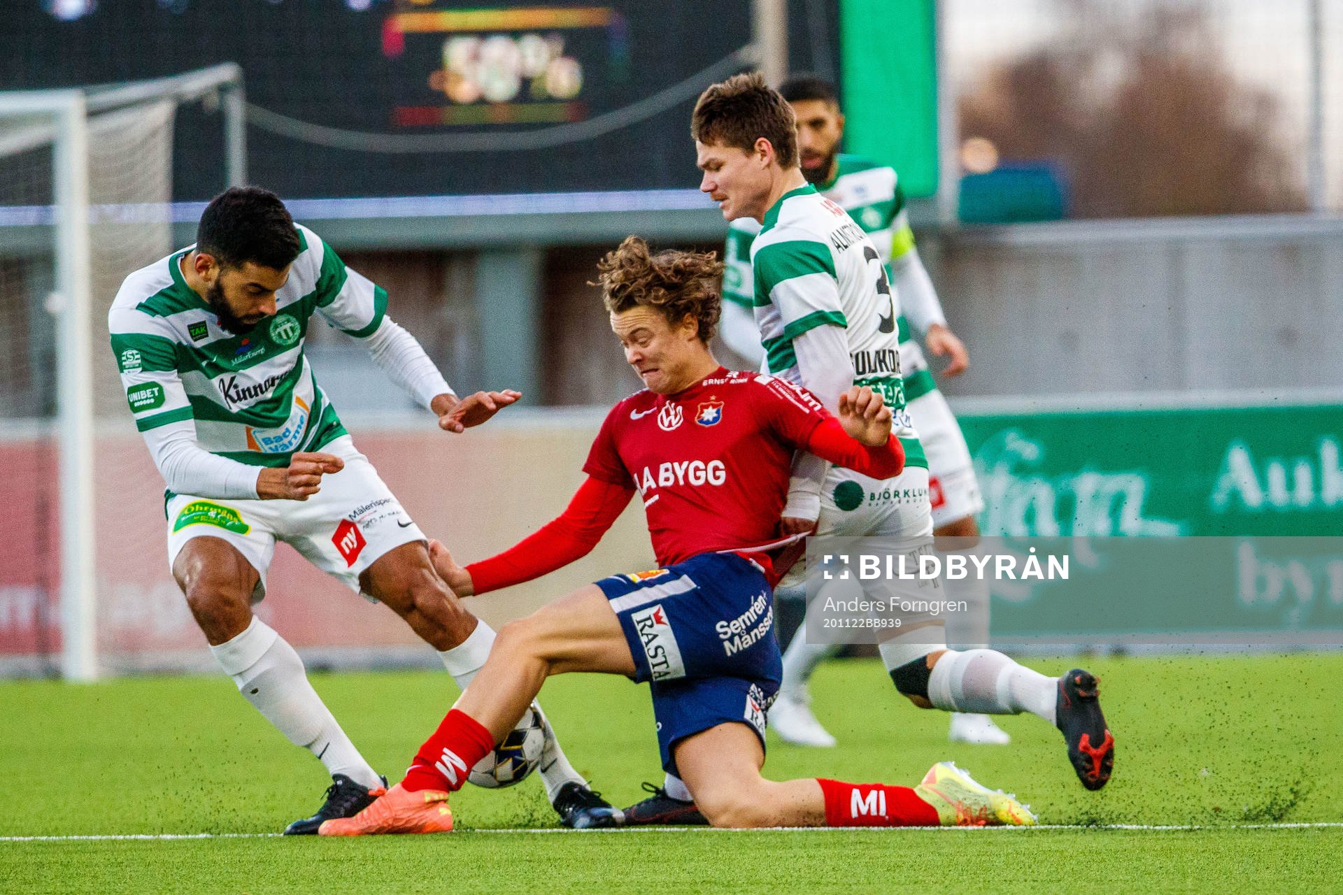 Västerås Pedro Ribeiro , Örgrytes Herman Sjögrell och