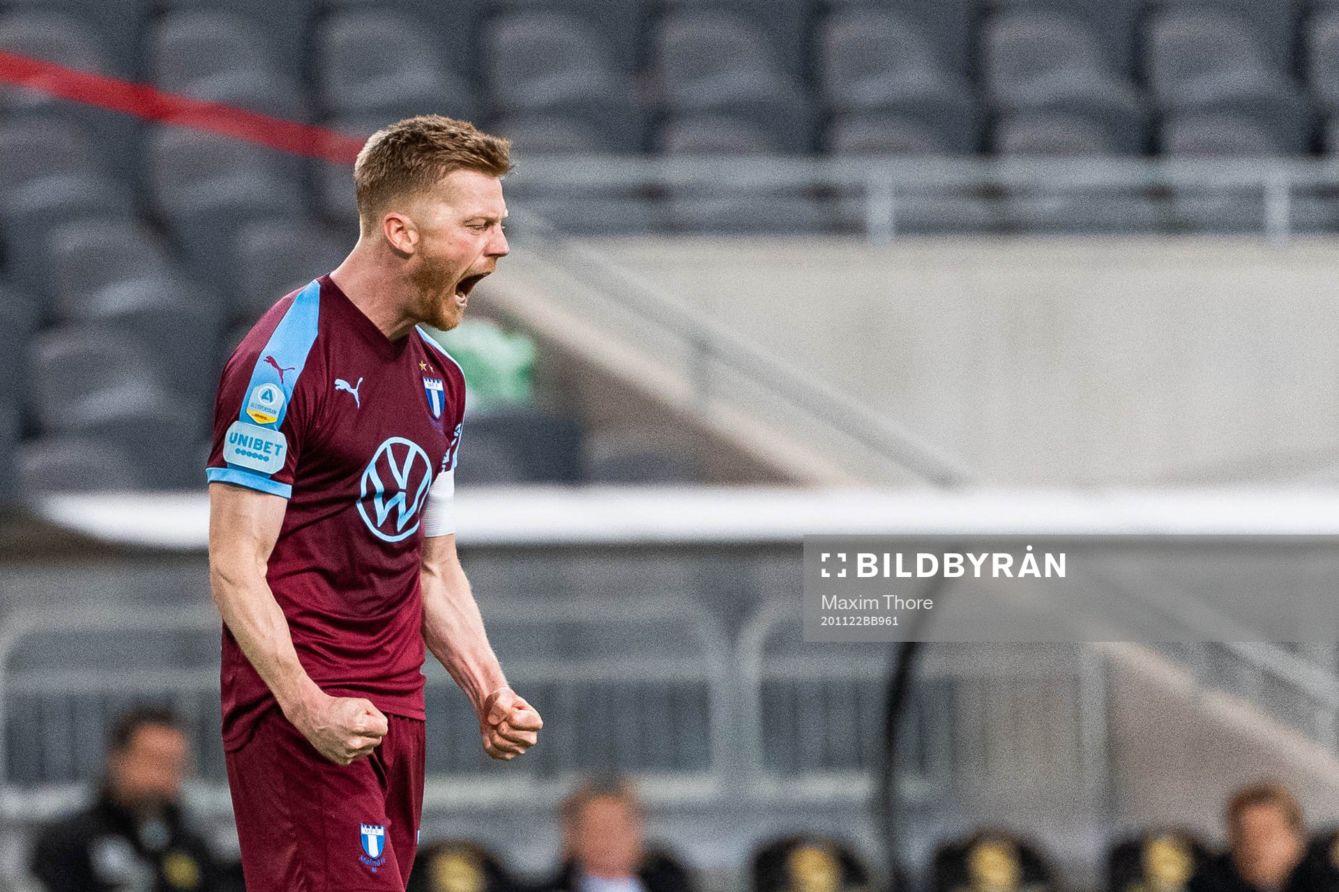 Malmö FFs Anders Christiansen jublar