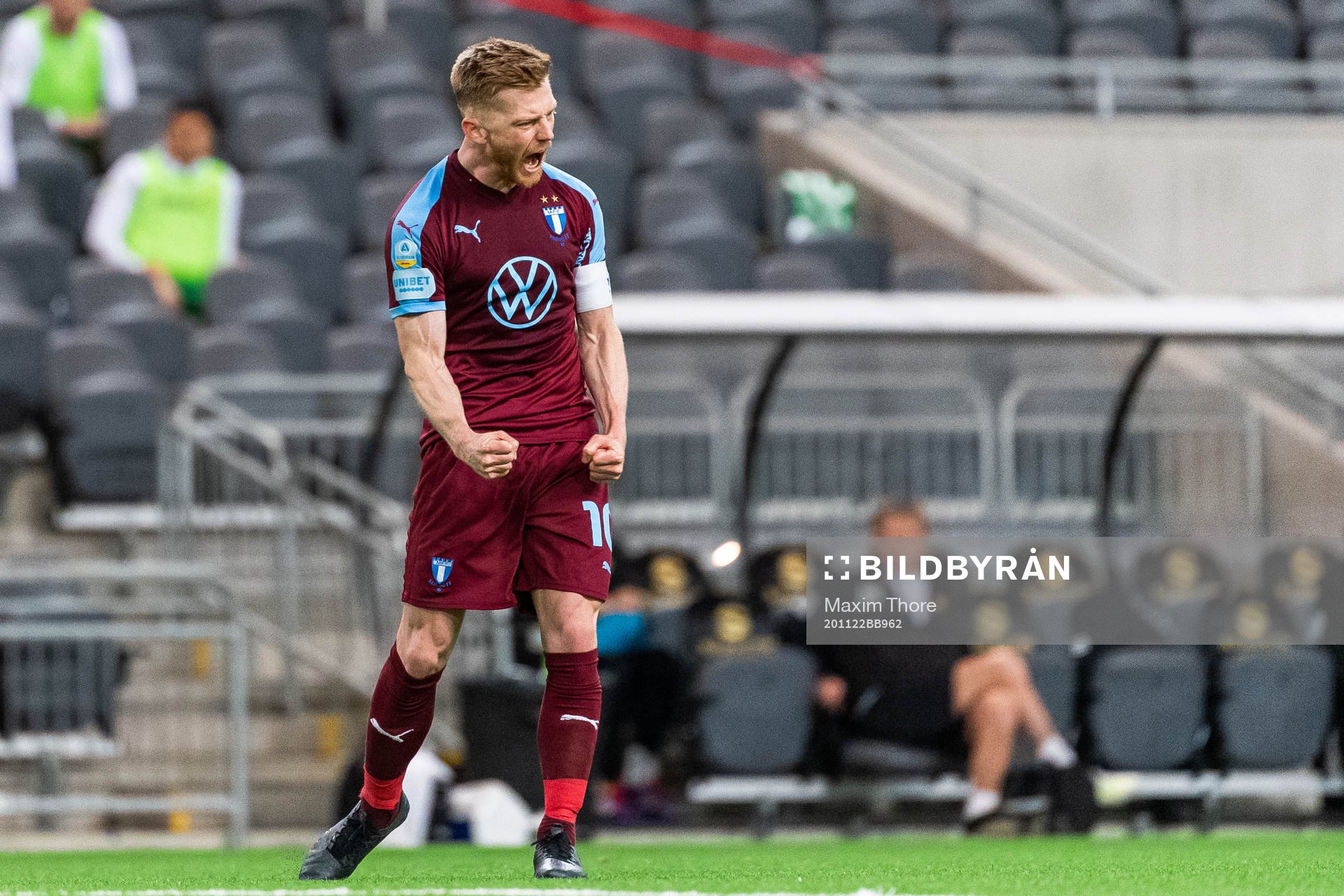 Malmö FFs Anders Christiansen jublar
